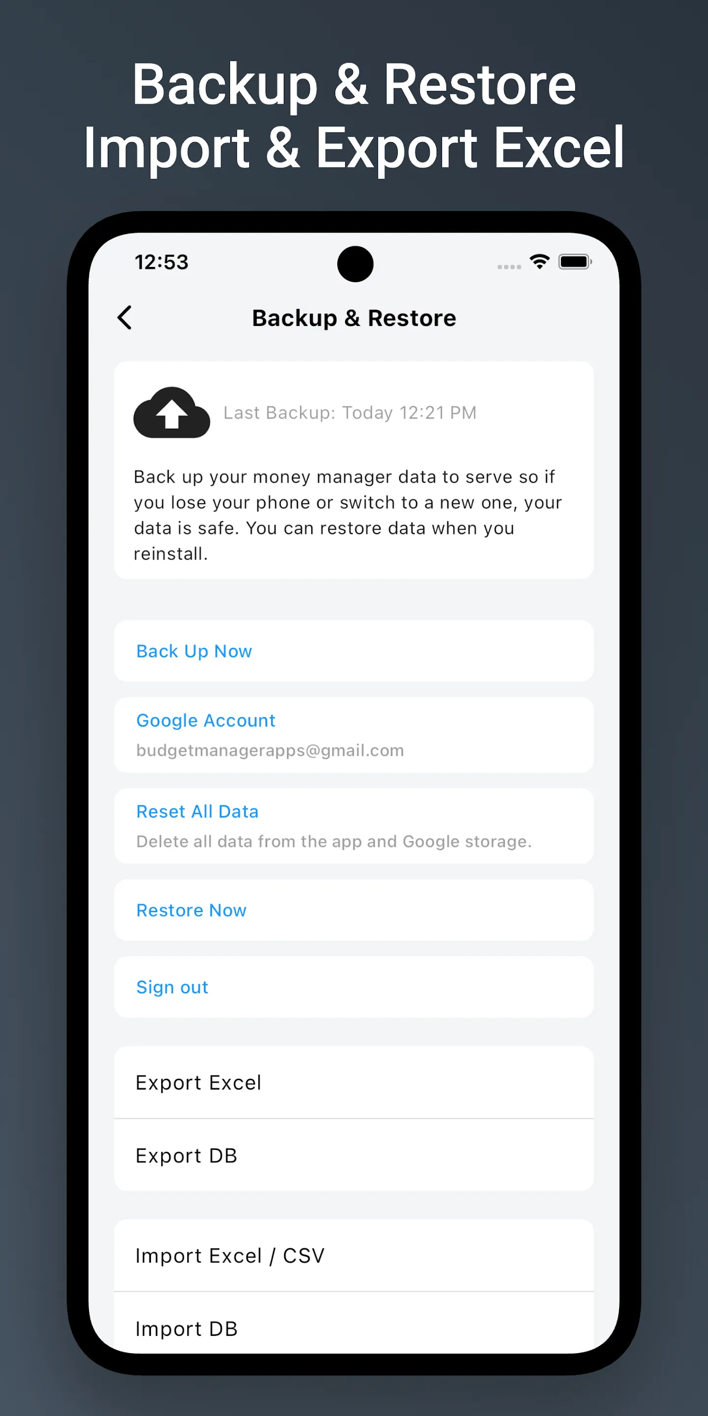 Money Manager & Budget Tracker | Indus Appstore | Screenshot