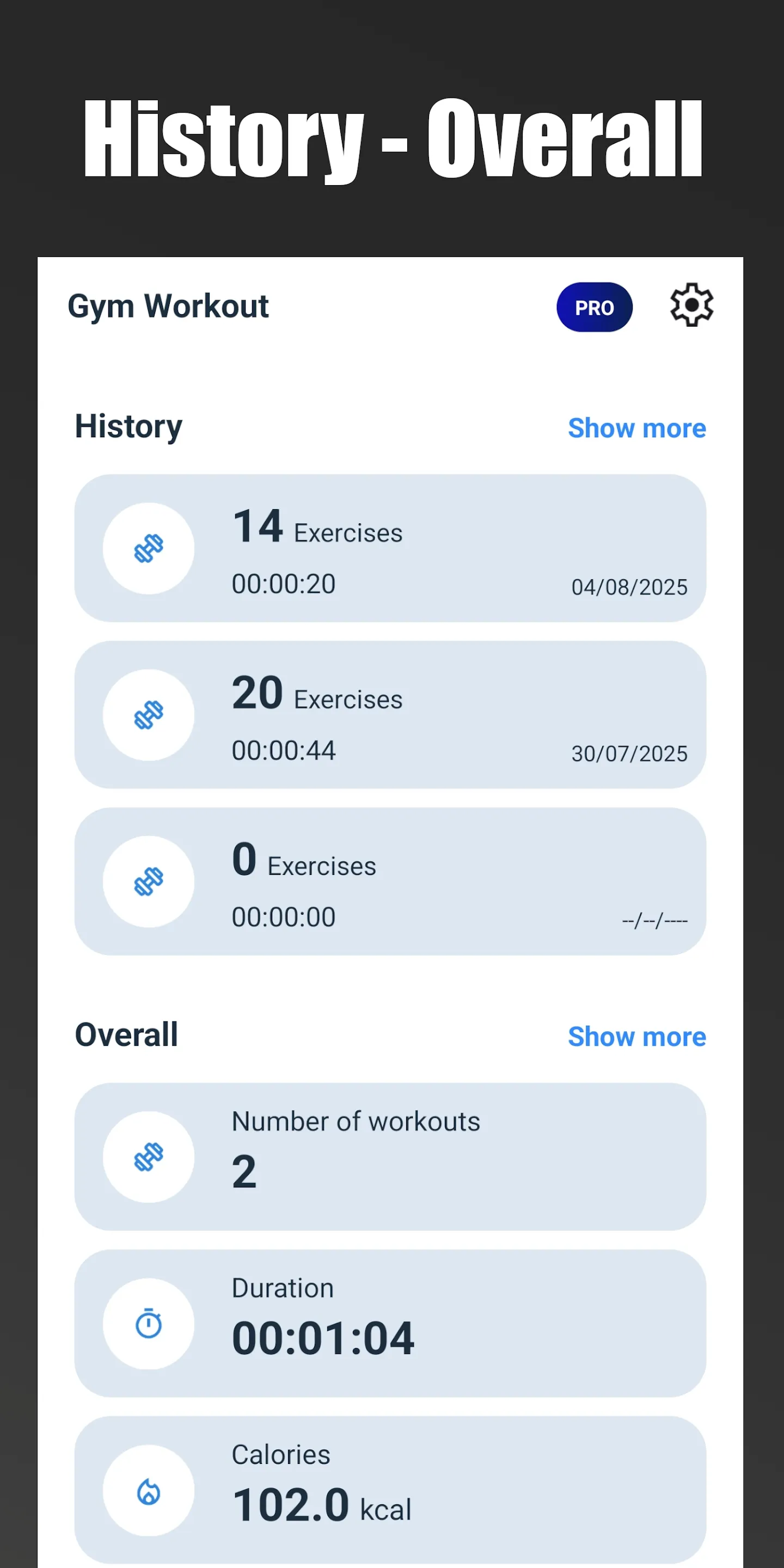 Gym Workout Full Body Program | Indus Appstore | Screenshot