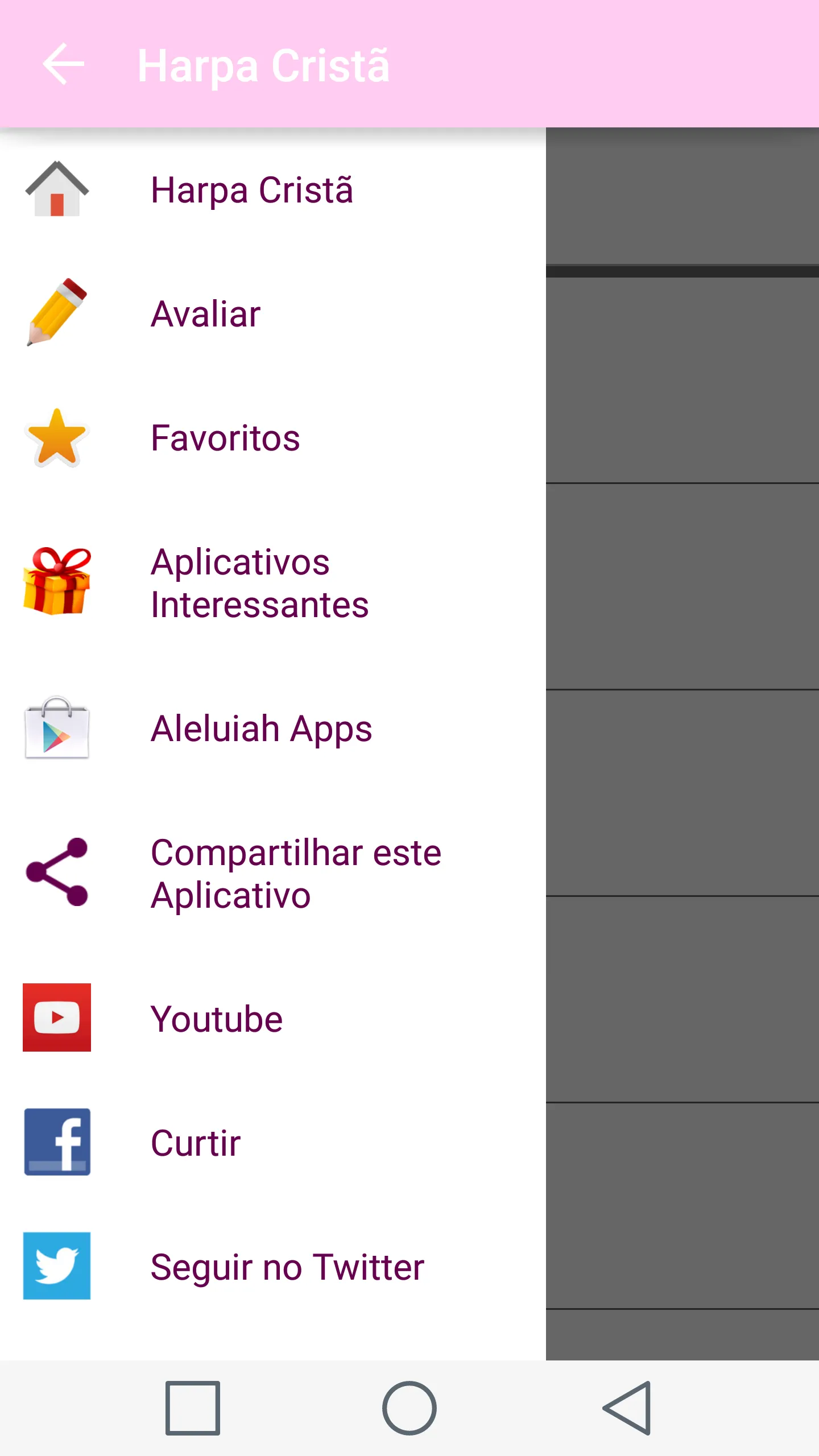 Harpa Cristã Feminina | Indus Appstore | Screenshot