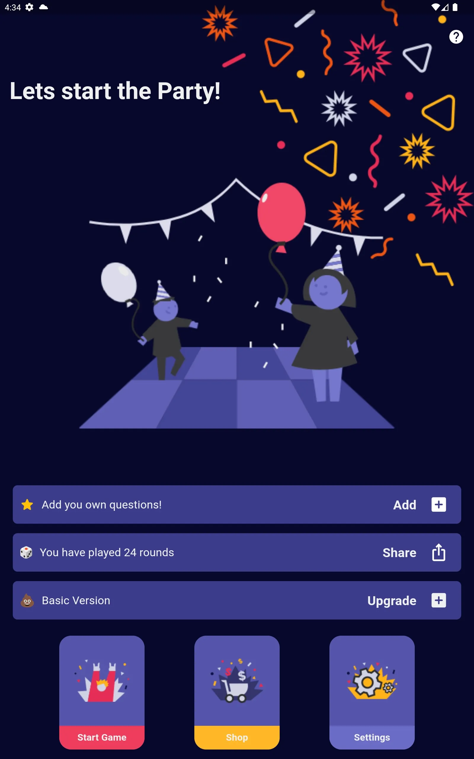 Never Have I Ever - Party Game | Indus Appstore | Screenshot