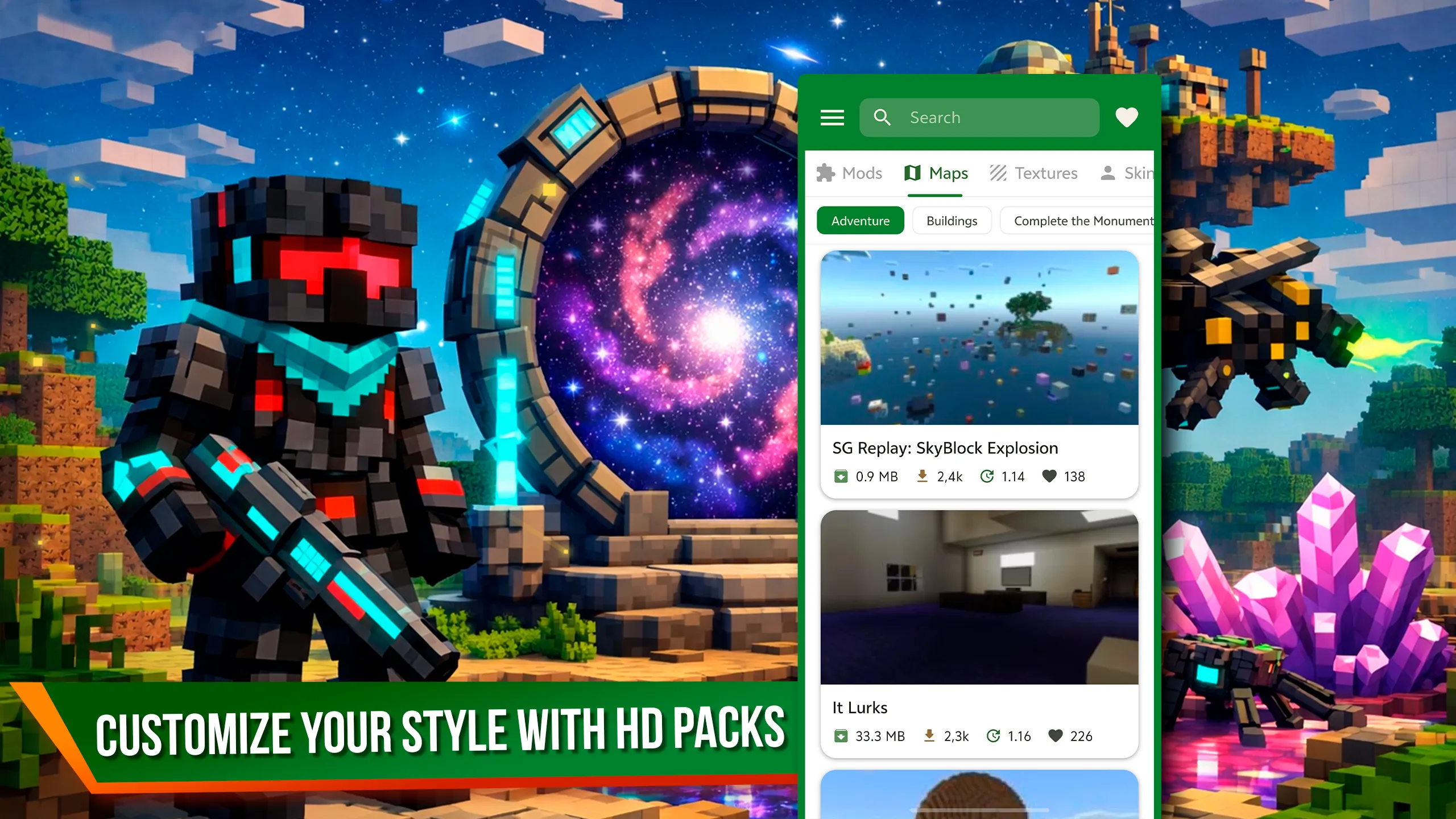 Addons and Mods for Minecraft | Indus Appstore | Screenshot