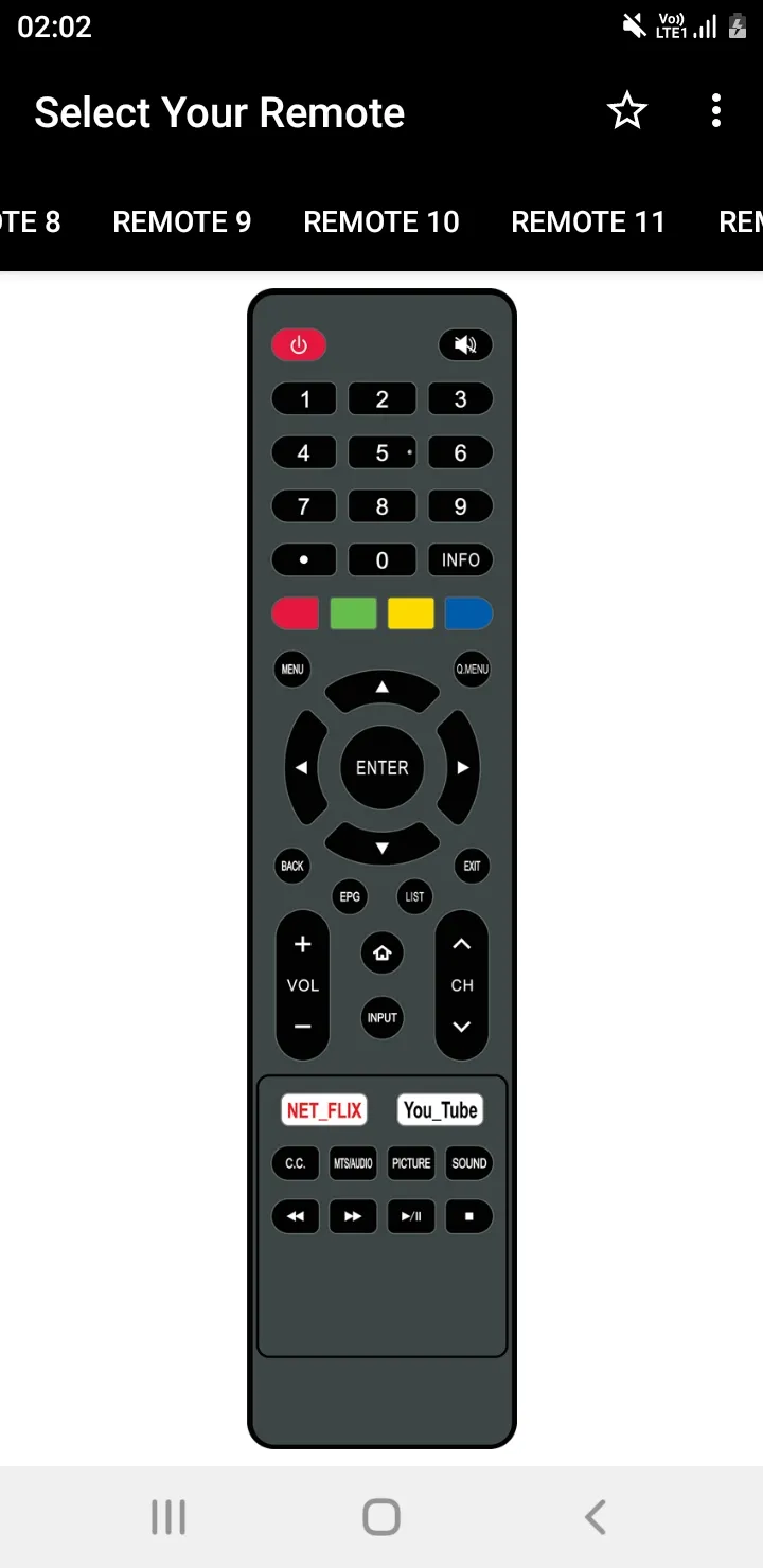 JVC TV Remote | Indus Appstore | Screenshot