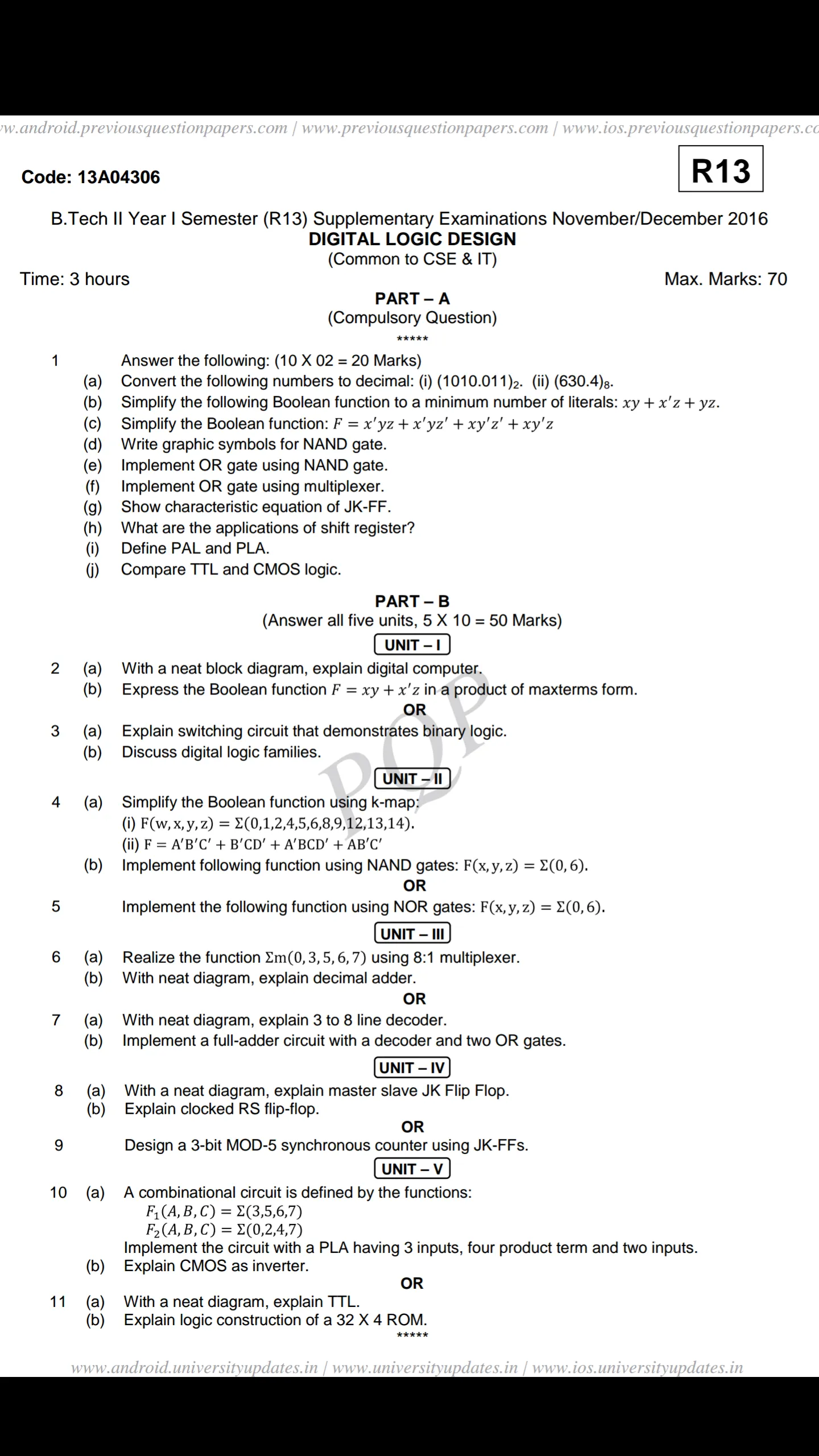 Previous Question Papers | Indus Appstore | Screenshot