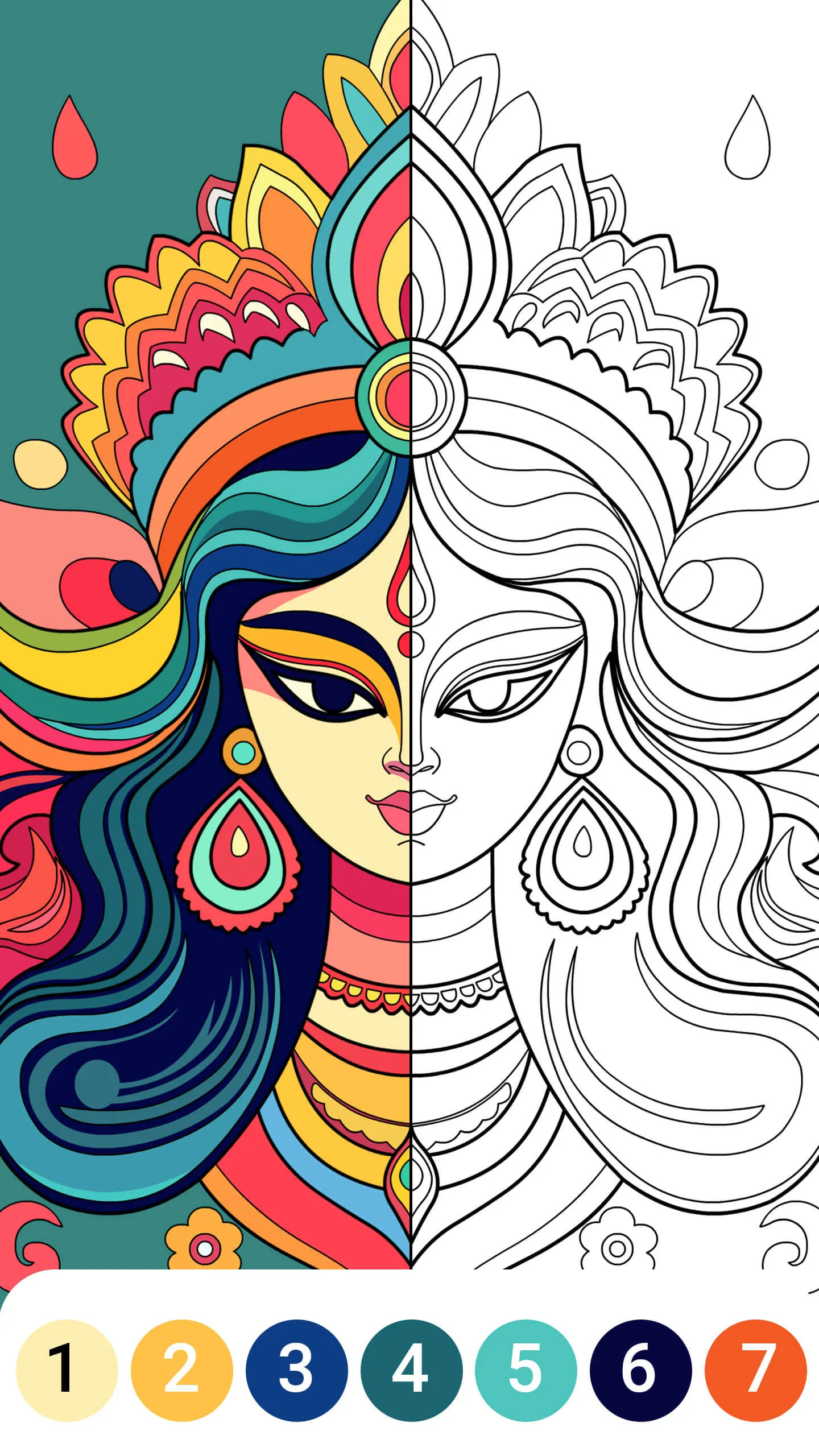 Colour Game: Gods & Stories | Indus Appstore | Screenshot