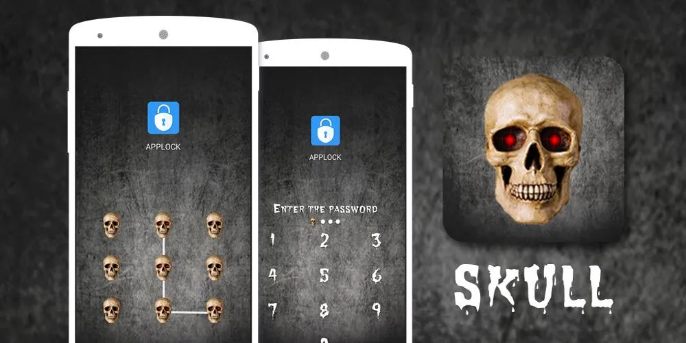 AppLock Theme Horror Skull | Indus Appstore | Screenshot