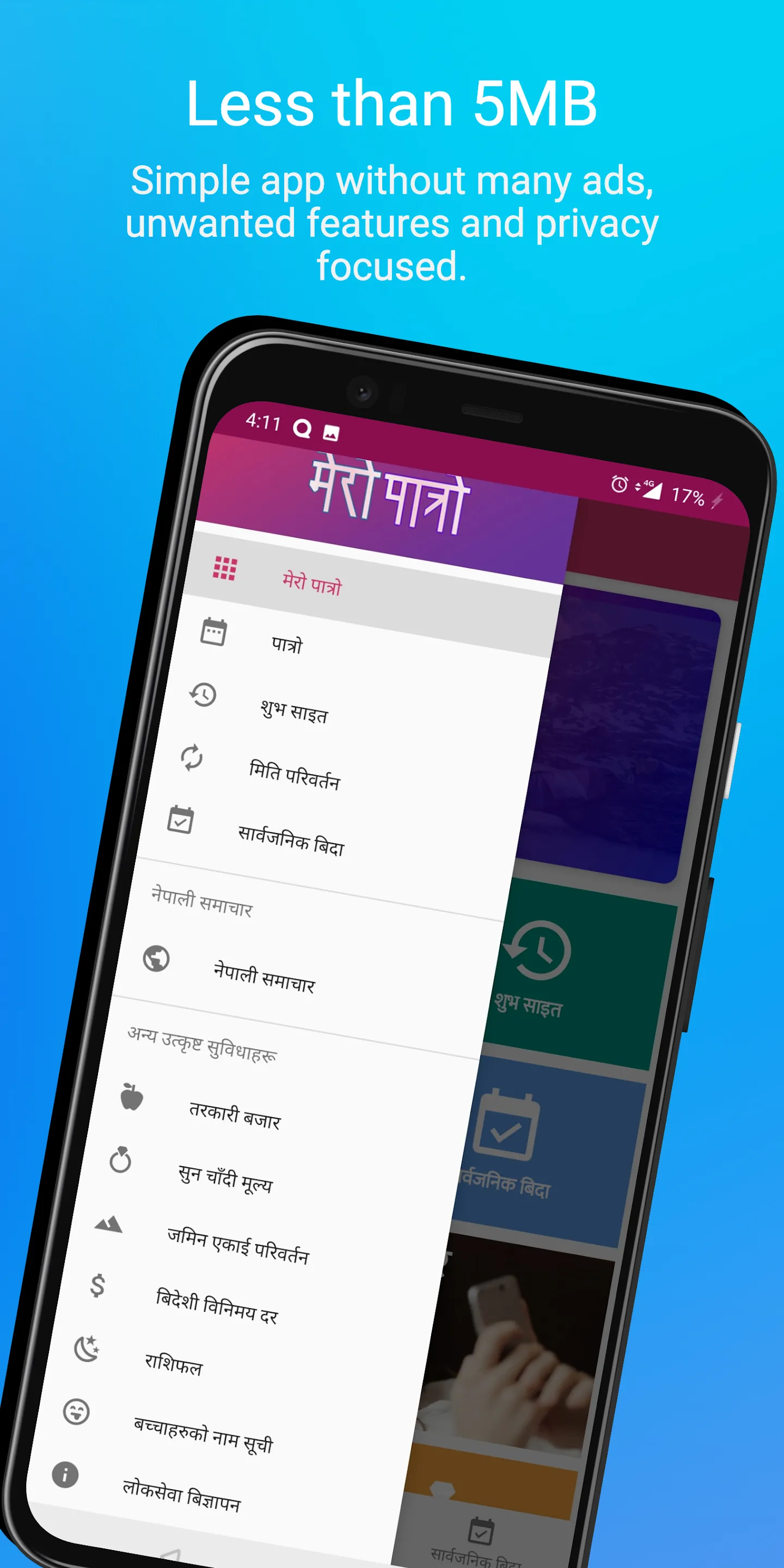 Mero Patro: Nepali Calendar | Indus Appstore | Screenshot