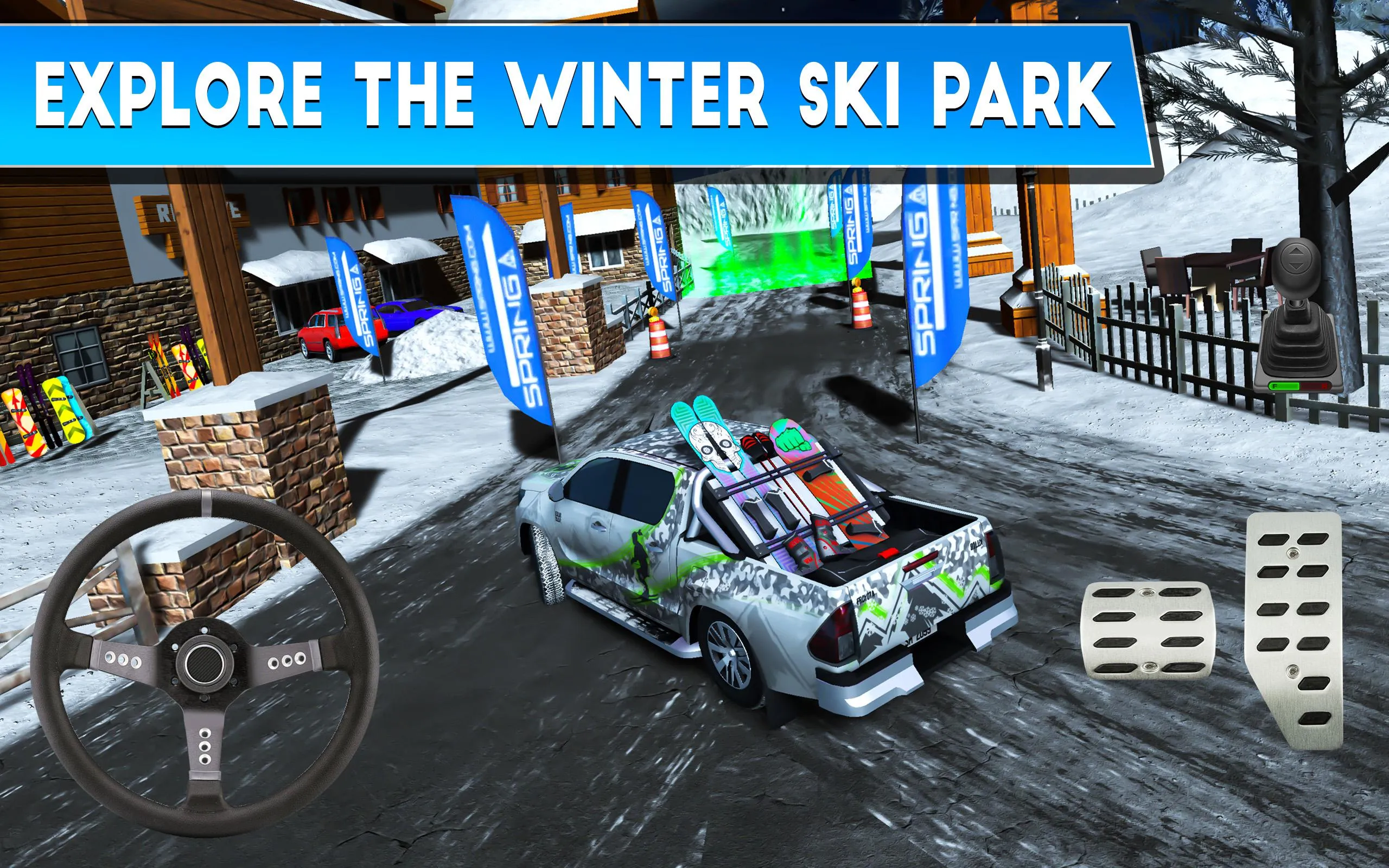 Winter Ski Park: Snow Driver | Indus Appstore | Screenshot