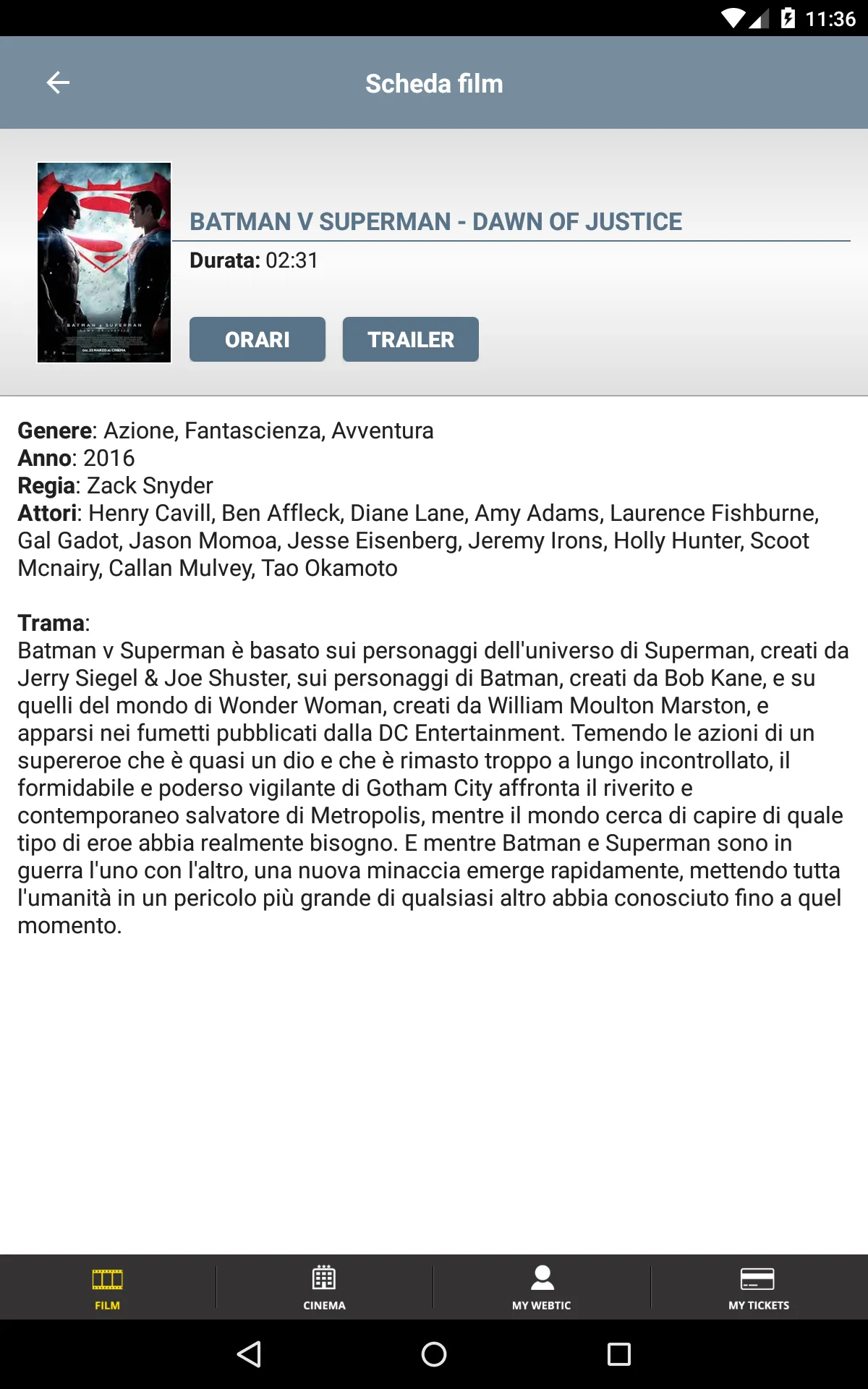 Webtic Milano al Cinema | Indus Appstore | Screenshot