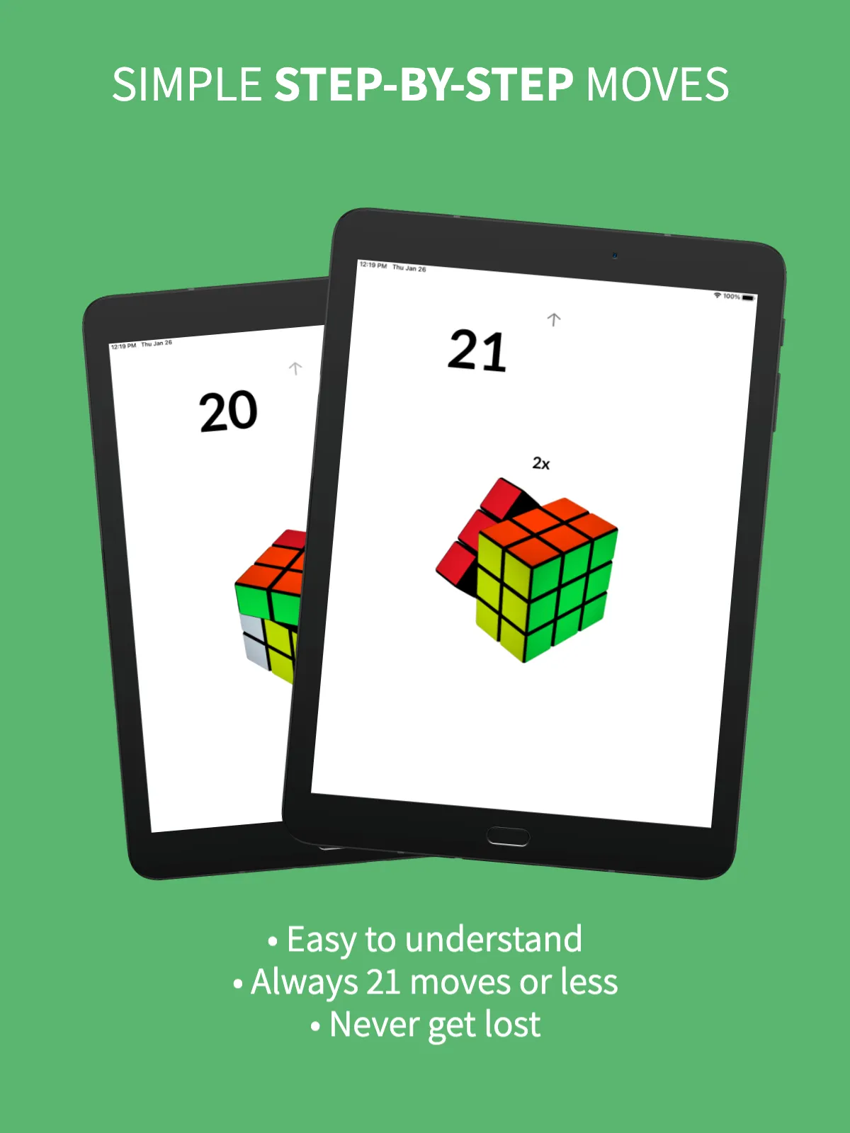 21Moves | Cube Solver Puzzle | Indus Appstore | Screenshot