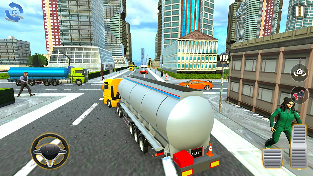 US Oil Tanker Transport Game | Indus Appstore | Screenshot