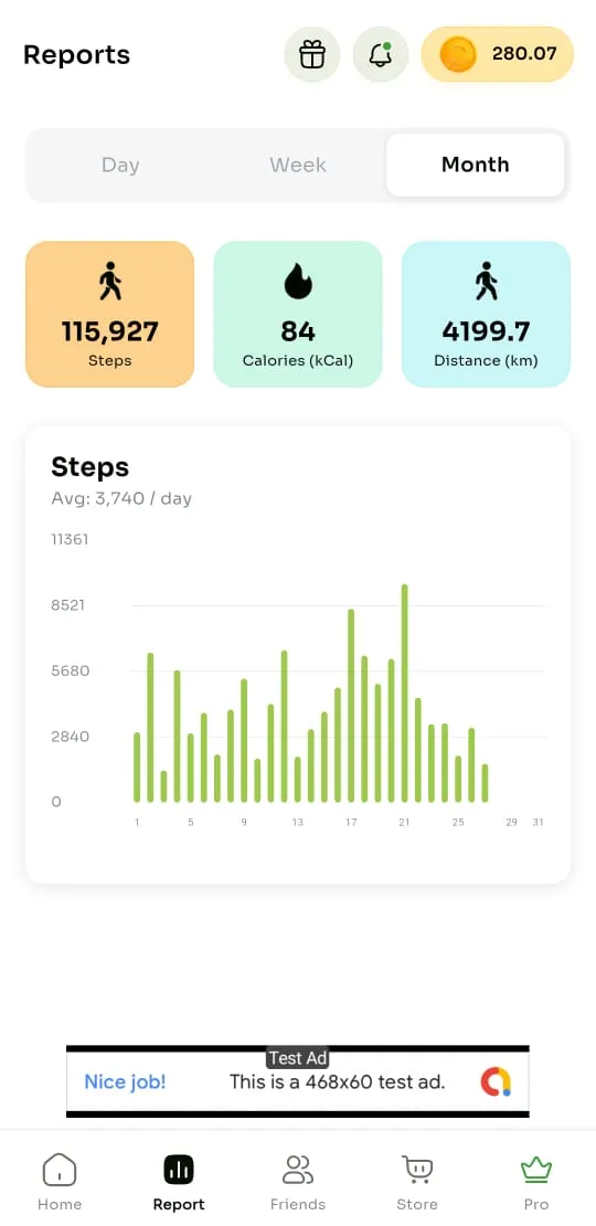 Walk Wallet | Indus Appstore | Screenshot