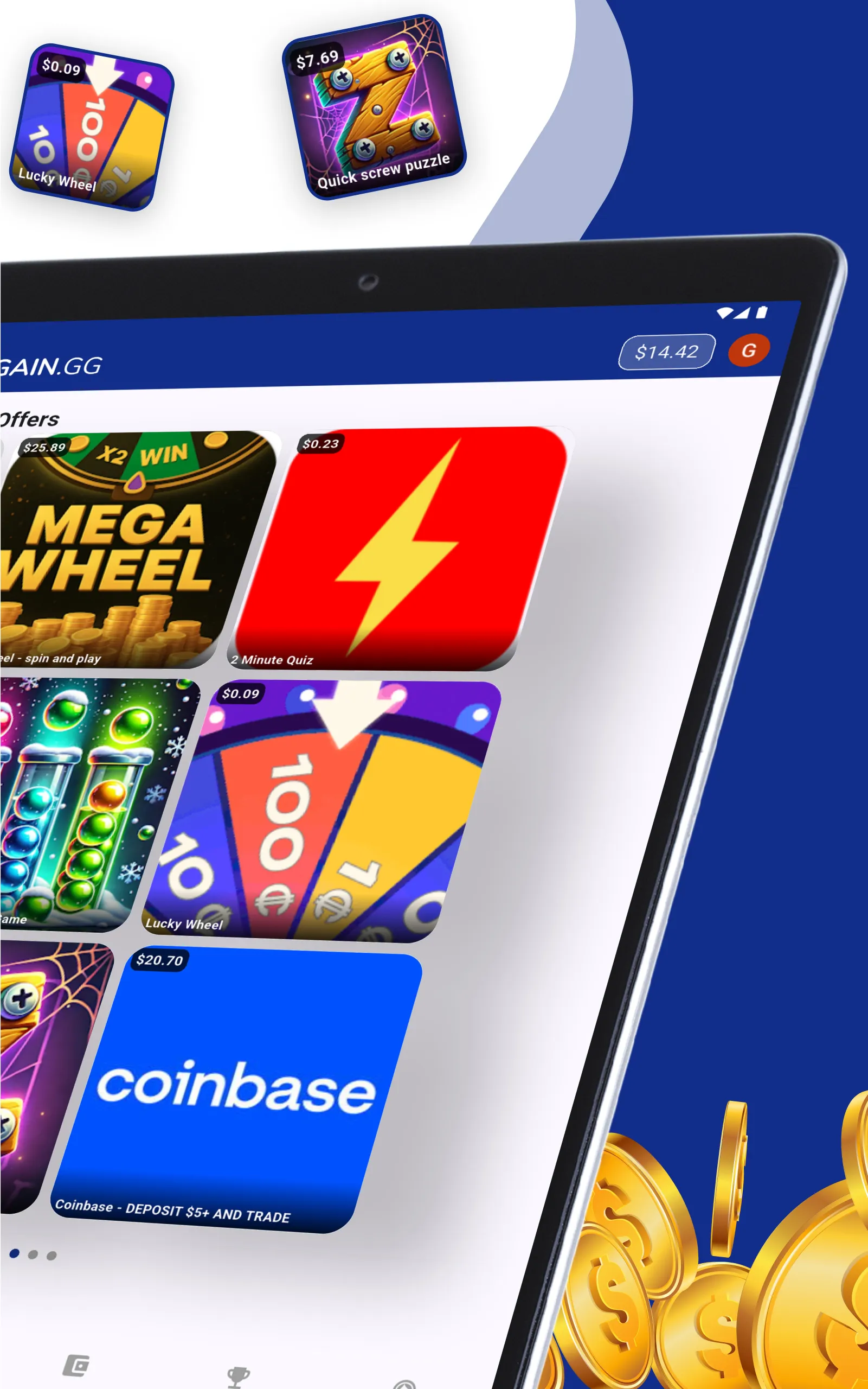 GAIN.GG – Earn Cash | Indus Appstore | Screenshot