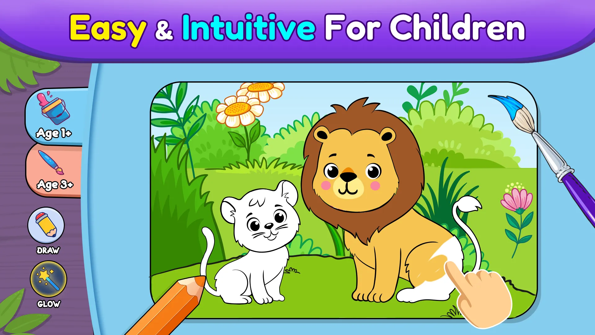 Coloring games for kids: 2-5 y | Indus Appstore | Screenshot