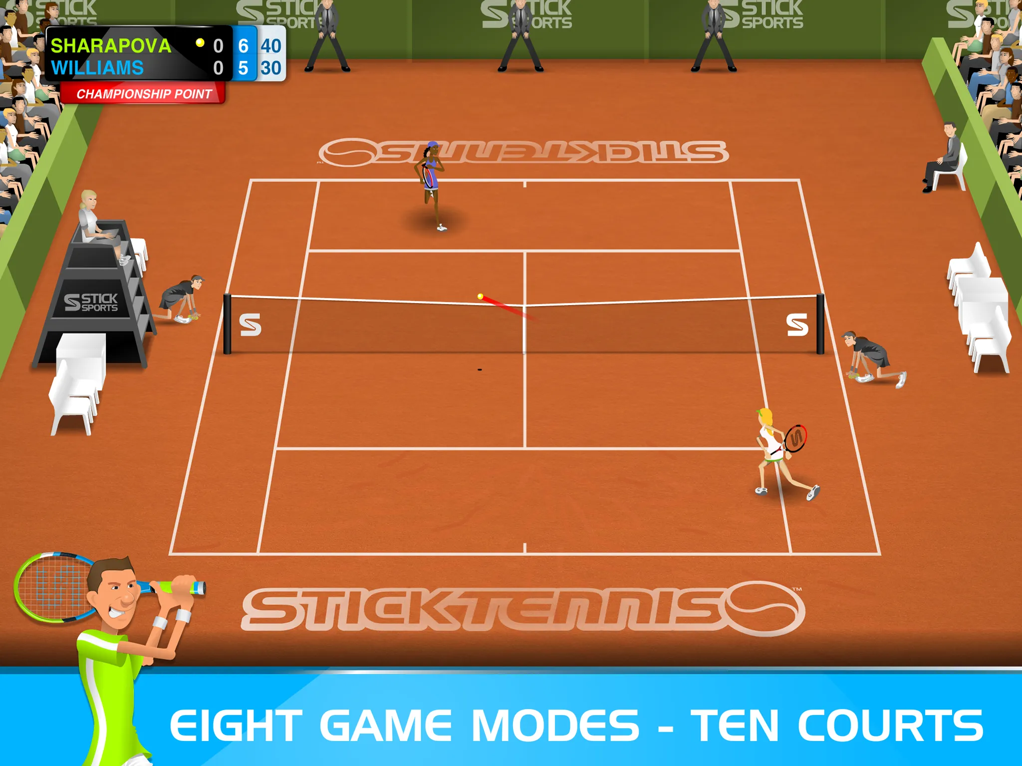 Stick Tennis | Indus Appstore | Screenshot