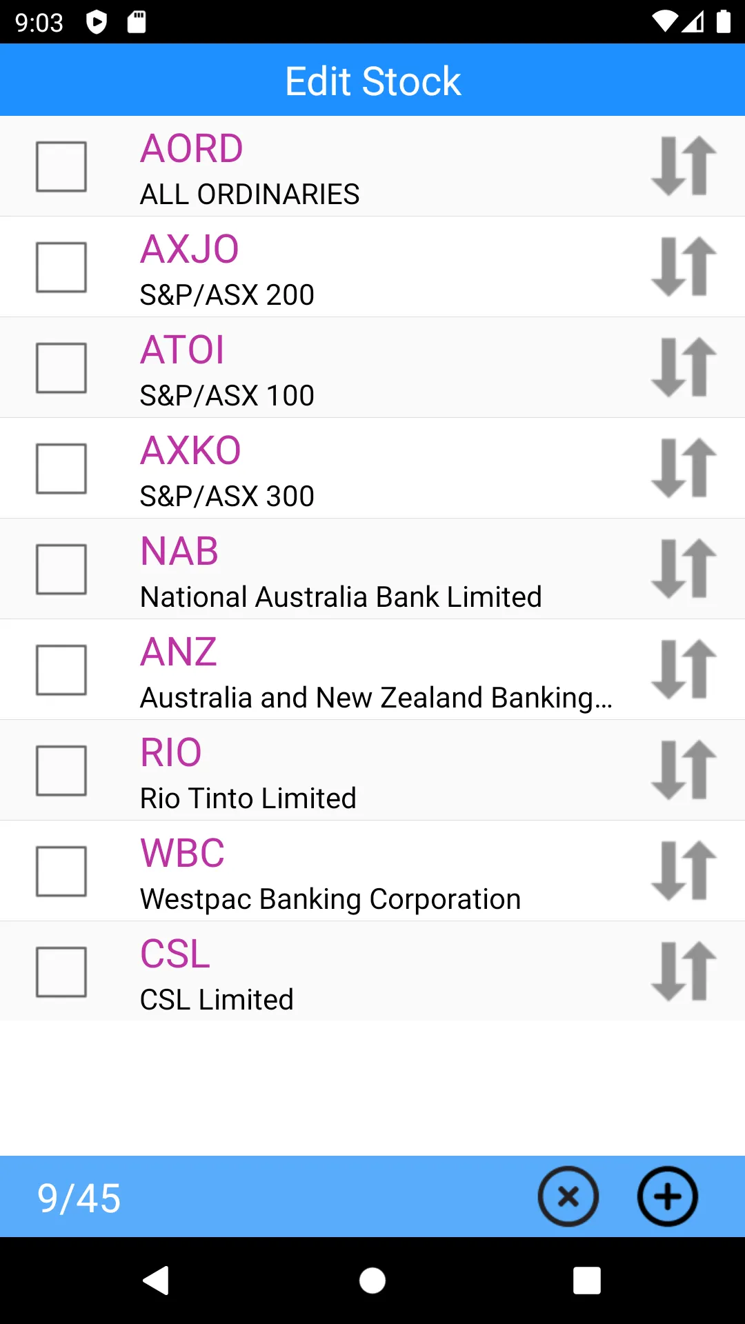 Australia Stocks | Indus Appstore | Screenshot