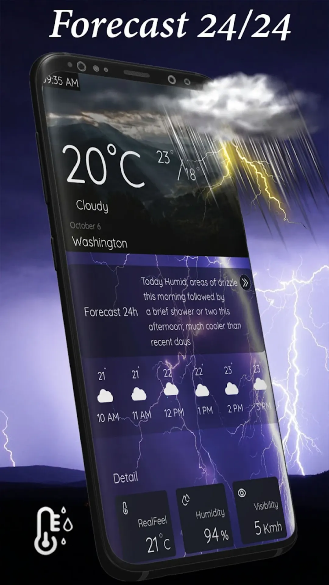 Weather Widgets - Live Weather | Indus Appstore | Screenshot