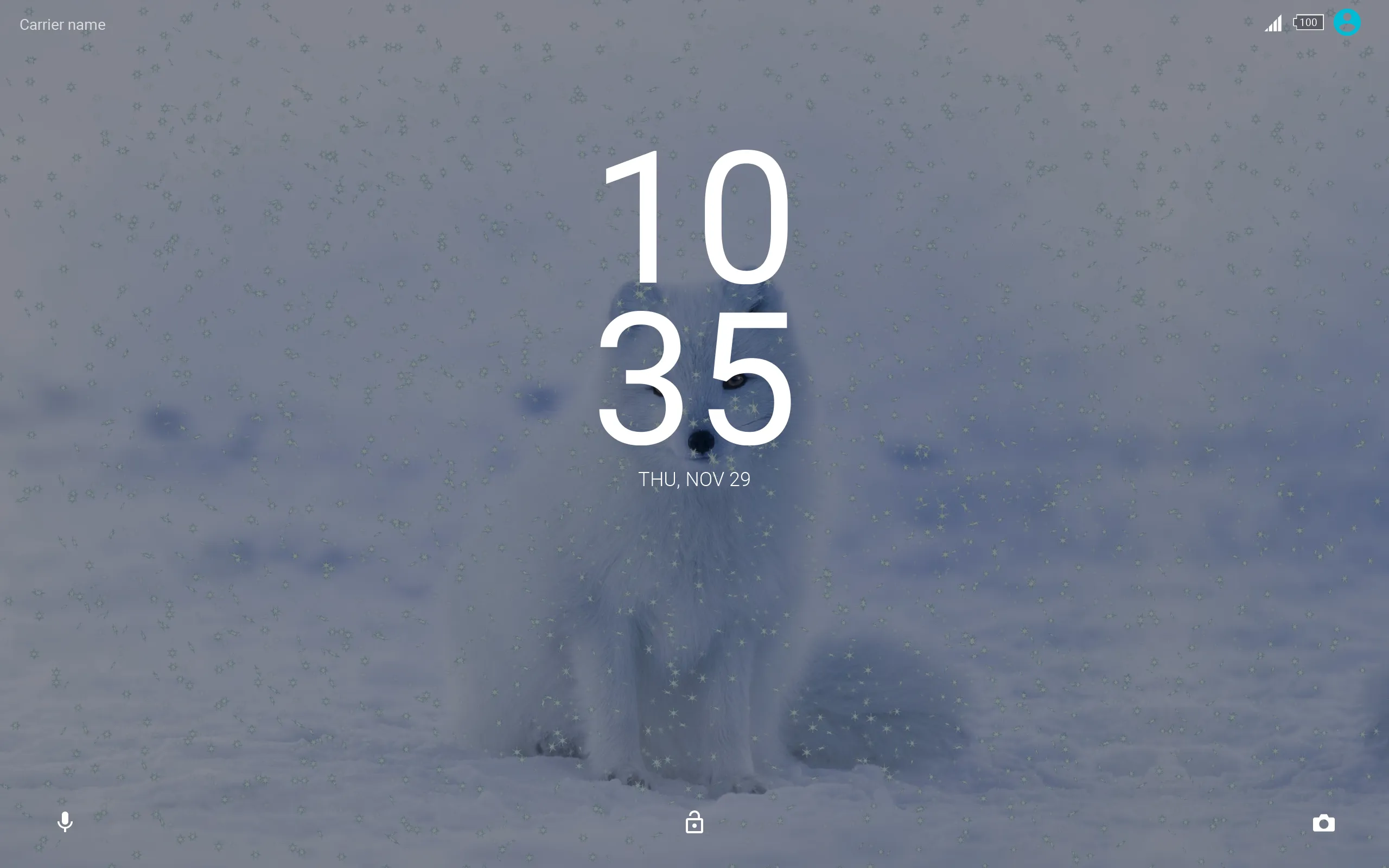 Snowy Winter Theme | Indus Appstore | Screenshot