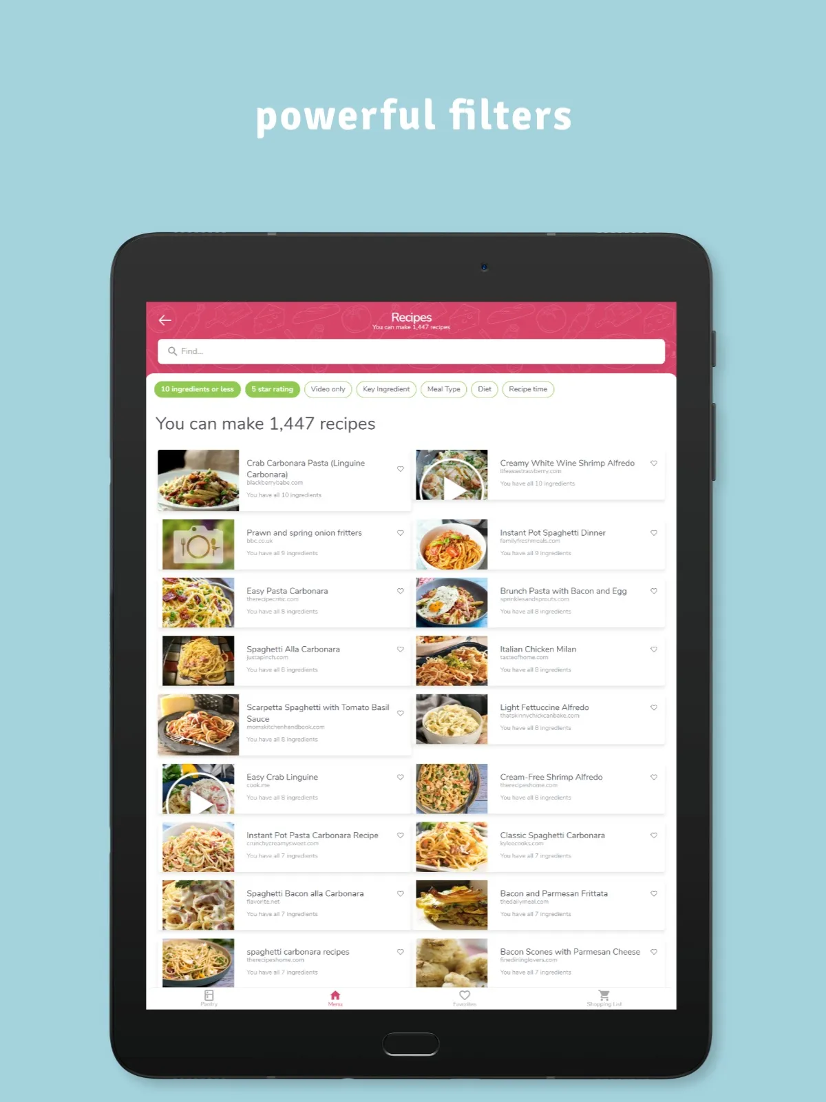 SuperCook - Recipe Generator | Indus Appstore | Screenshot
