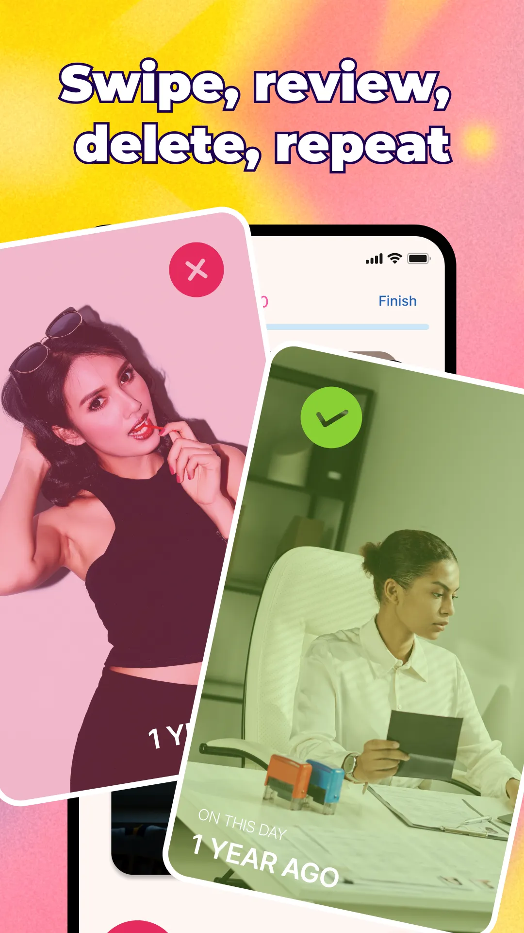 Swipe Photo Cleaner: Swipelit | Indus Appstore | Screenshot