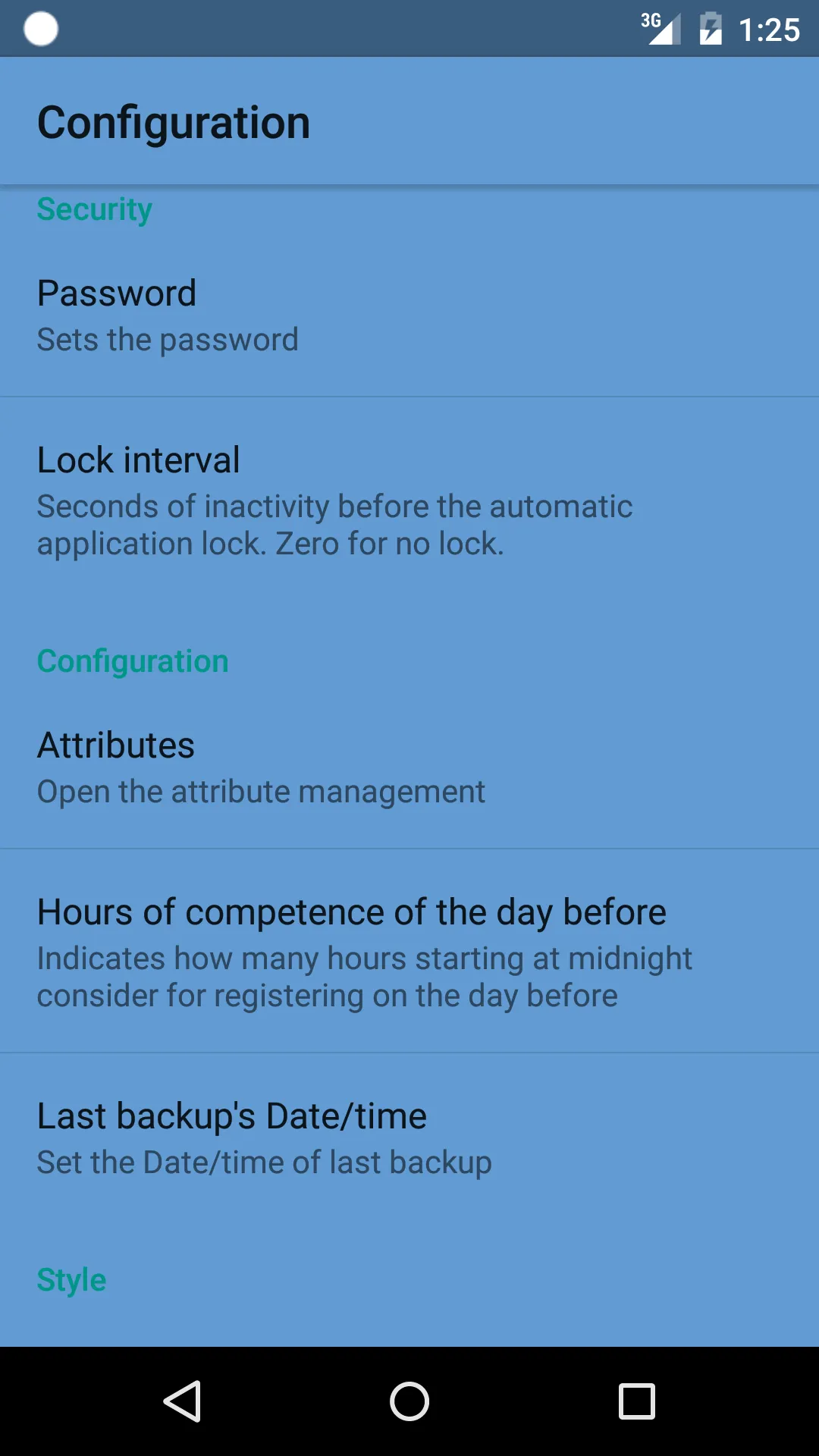 BasicDiaryDroid | Indus Appstore | Screenshot