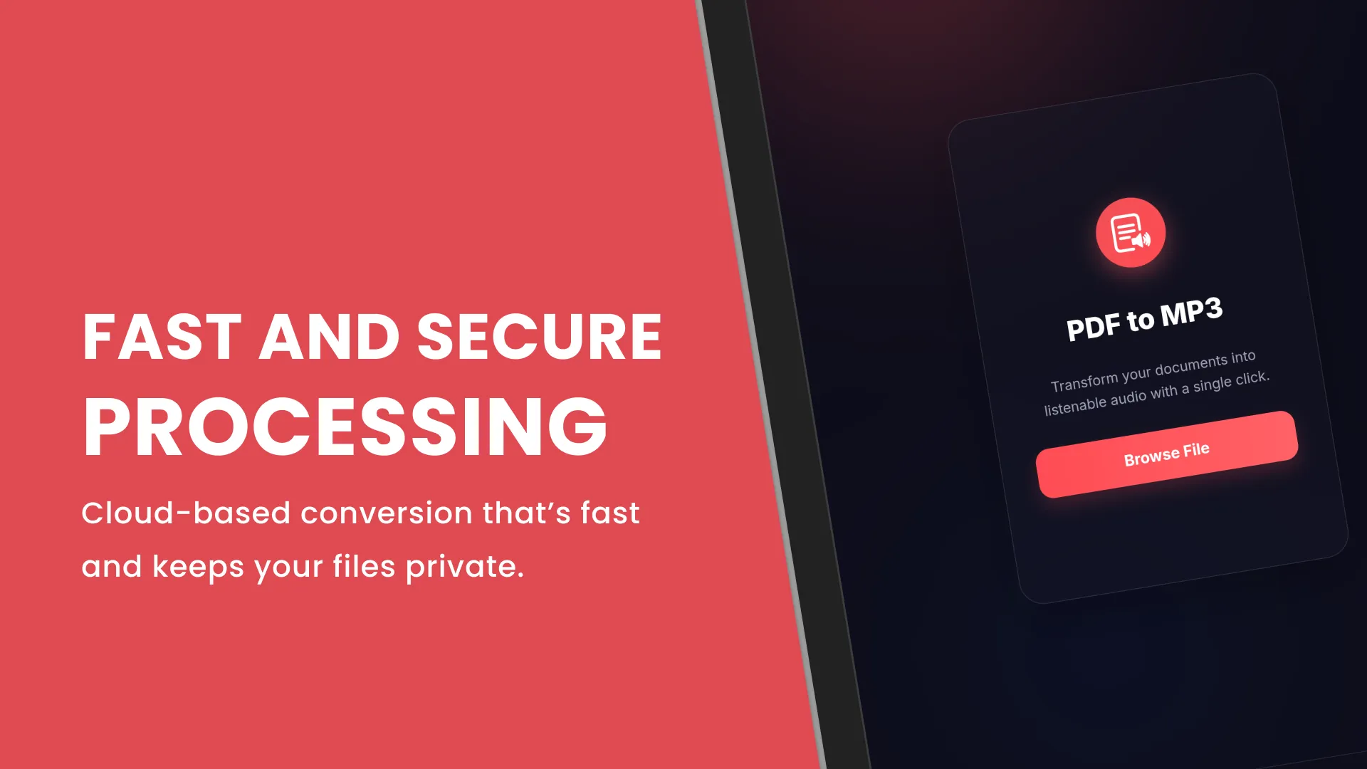 PDF to MP3 : Turn PDF to Audio | Indus Appstore | Screenshot