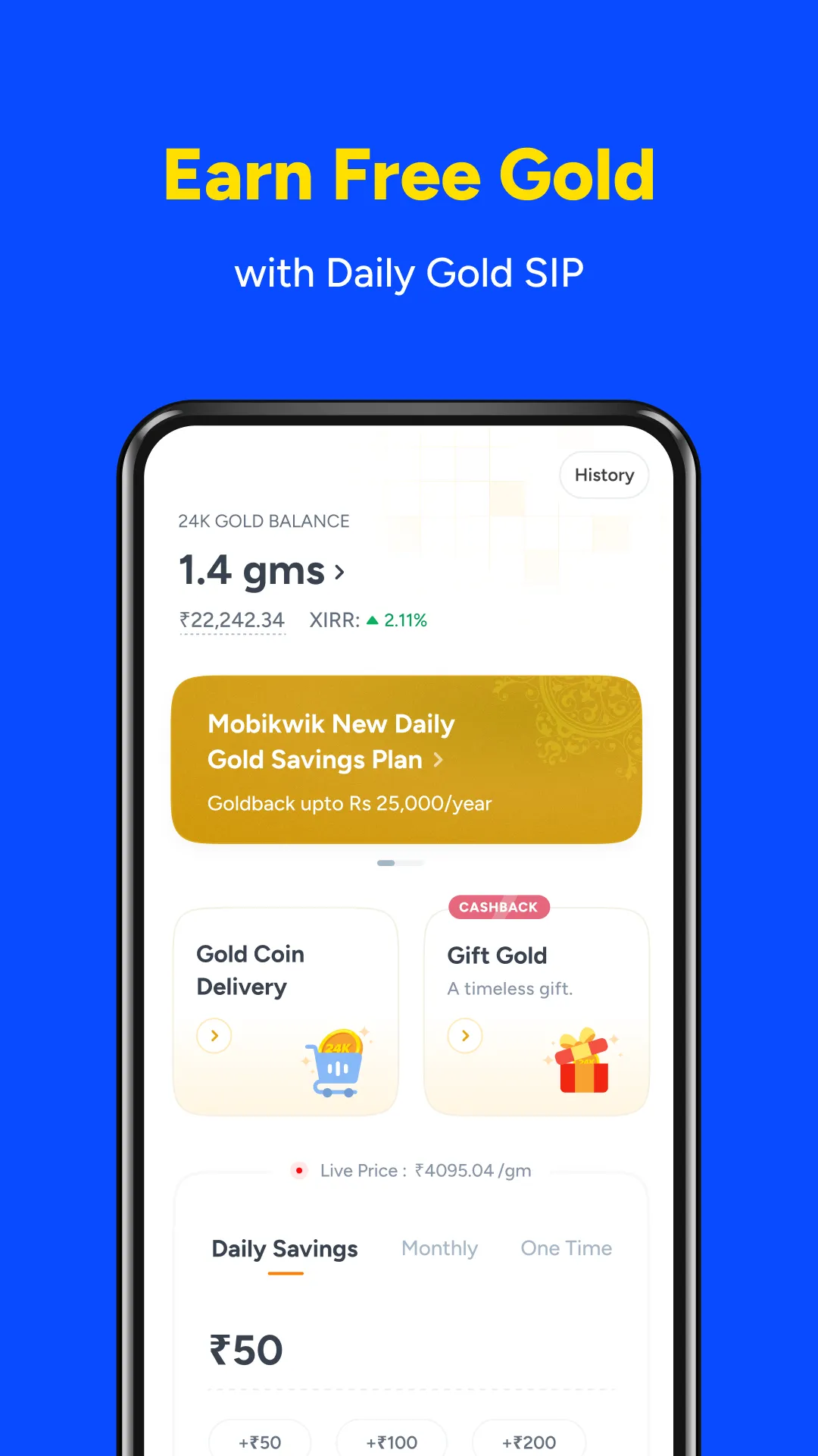 MobiKwik: BHIM UPI & Wallet | Indus Appstore | Screenshot