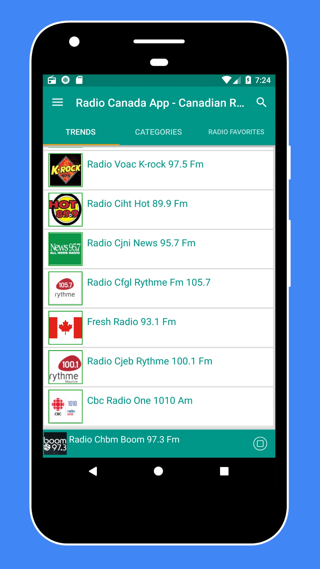 Radio Canada Player - Radio FM | Indus Appstore | Screenshot