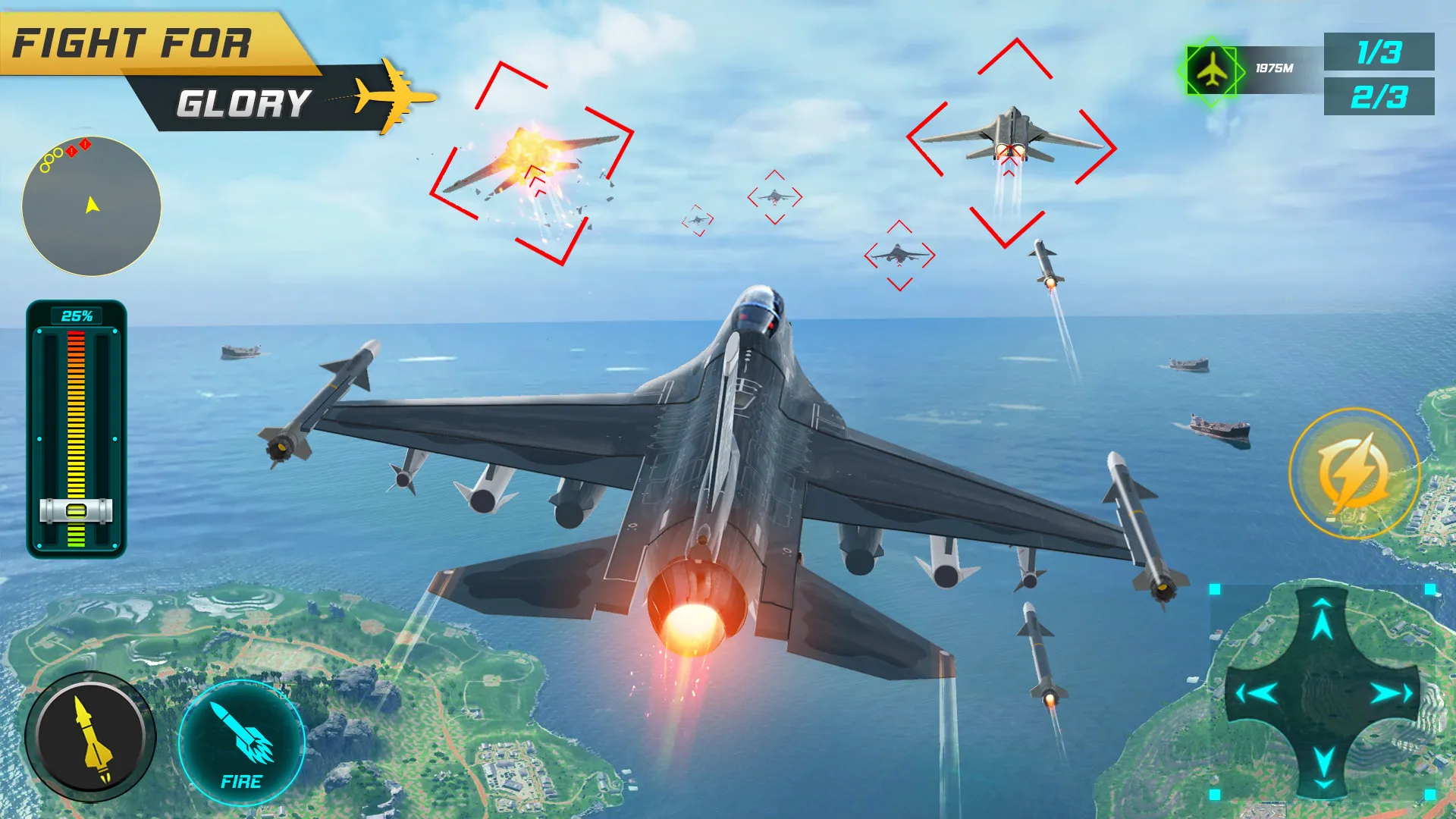 SkyDrift: 3D Airplane Game | Indus Appstore | Screenshot