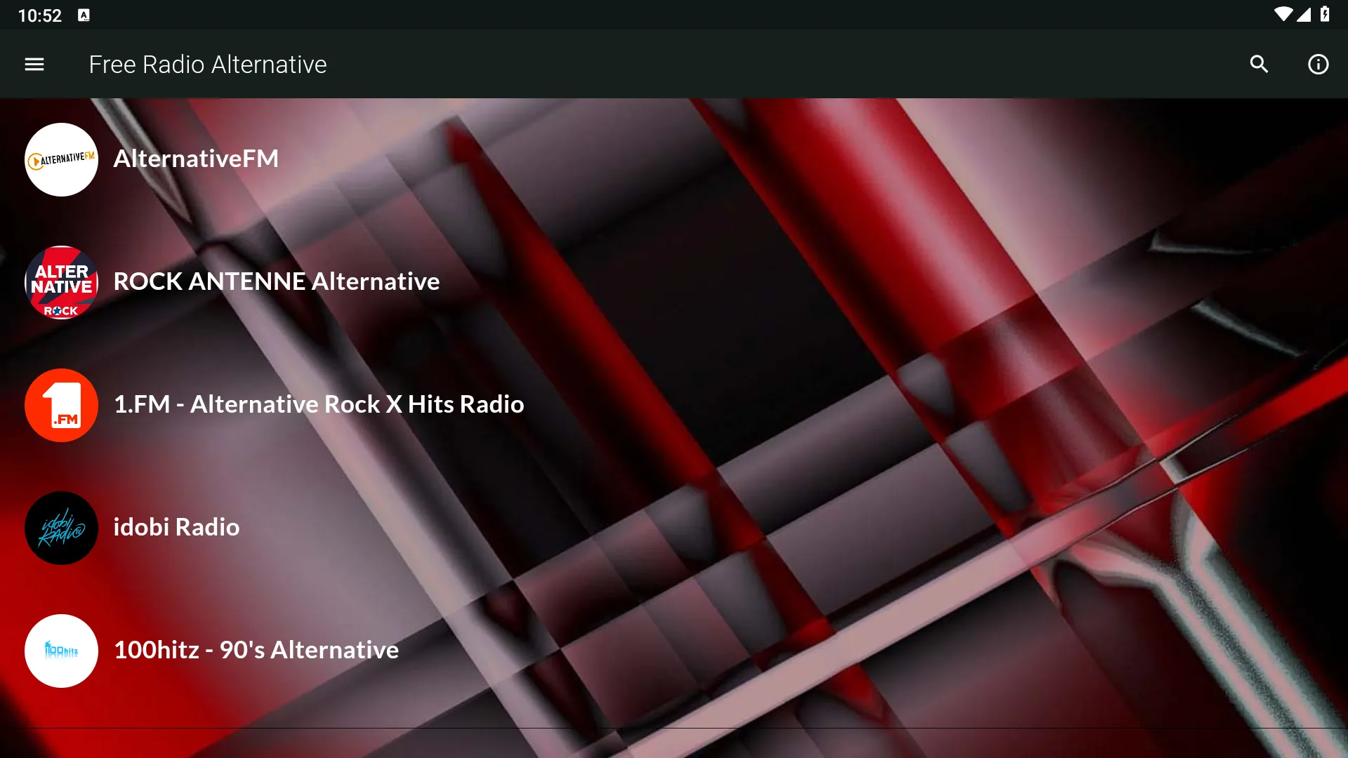 Radio Alternative Live | Indus Appstore | Screenshot