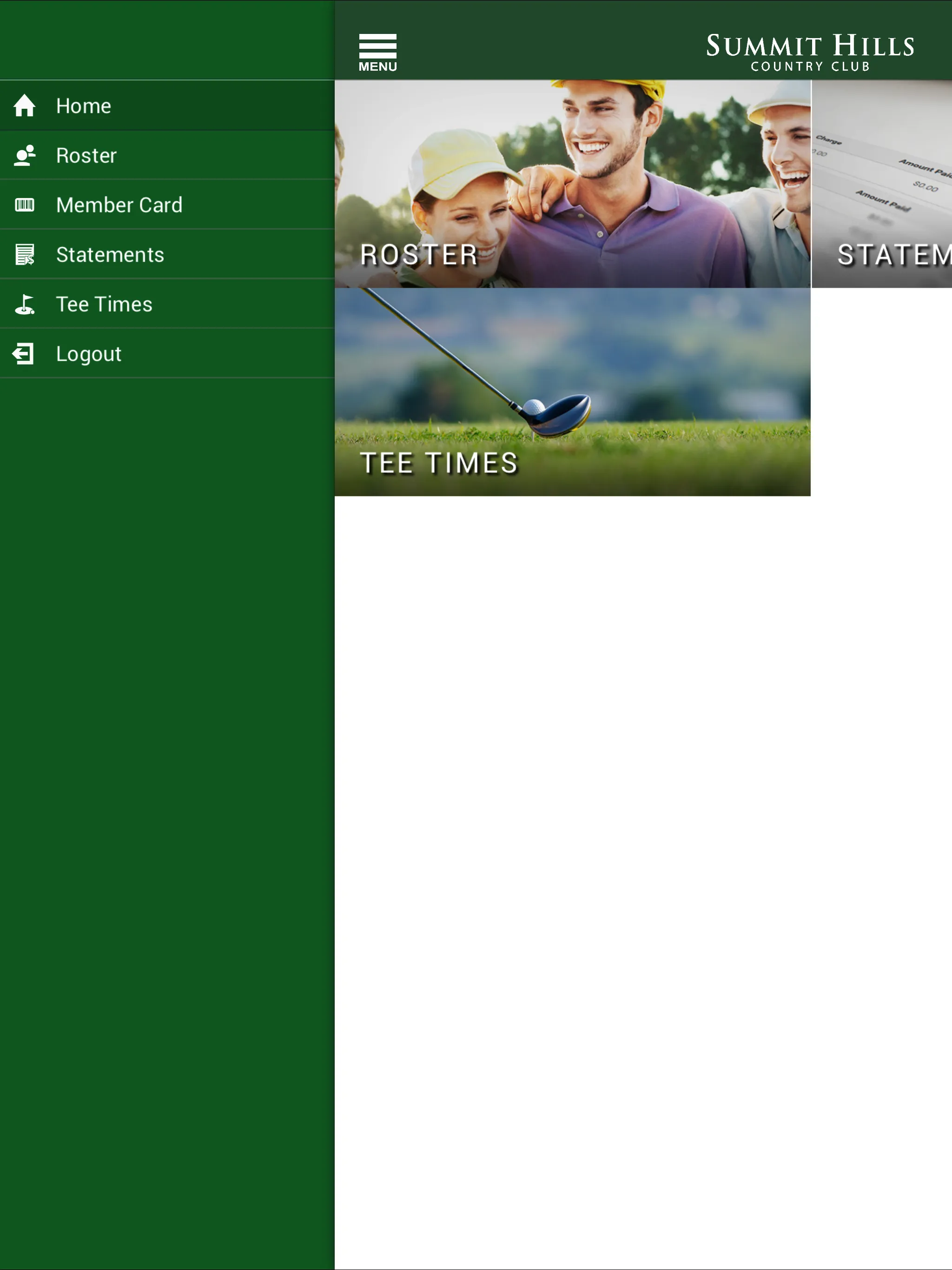 Summit Hills Country Club | Indus Appstore | Screenshot