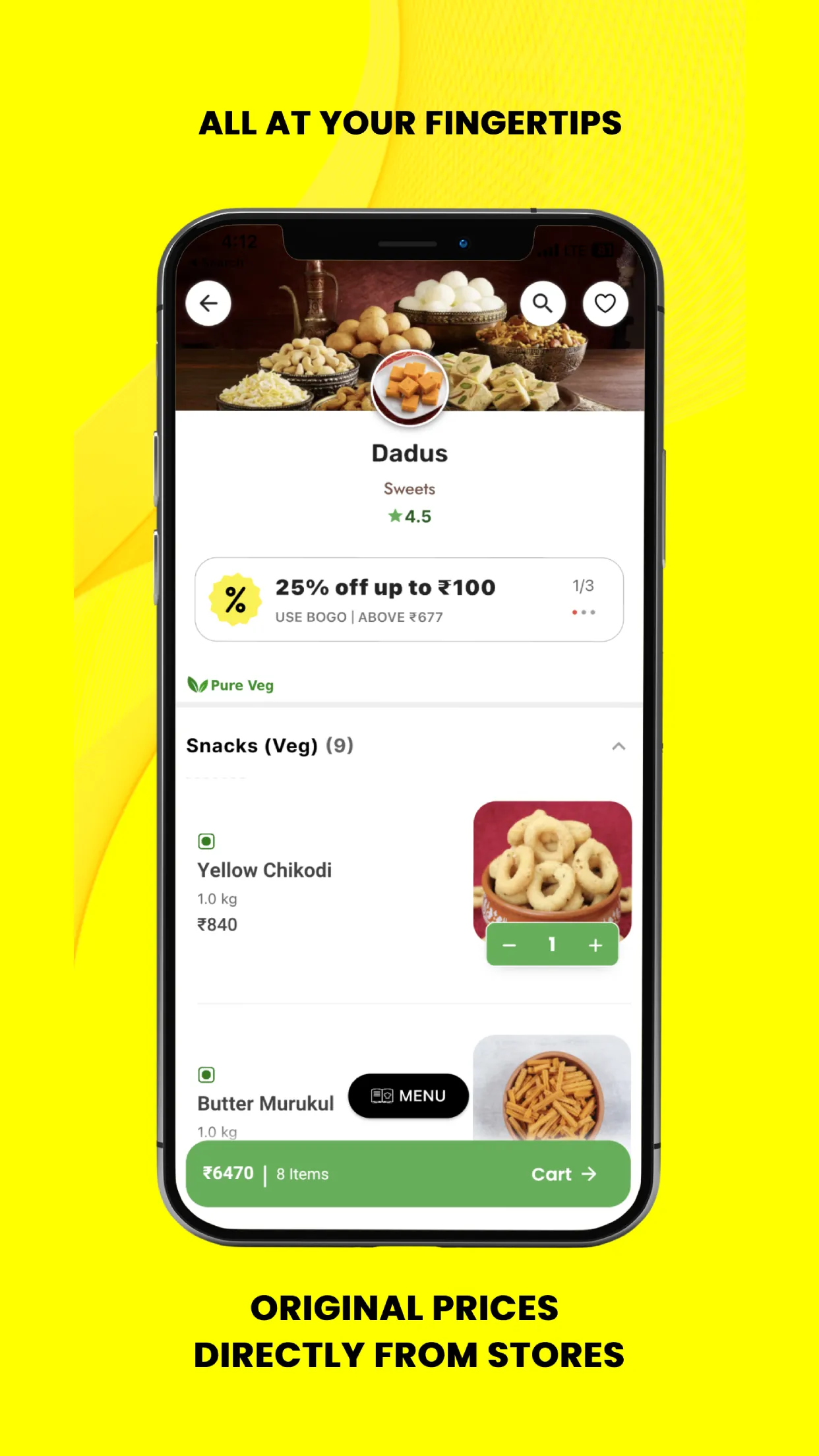 HUNGREA : Global Marketplace | Indus Appstore | Screenshot