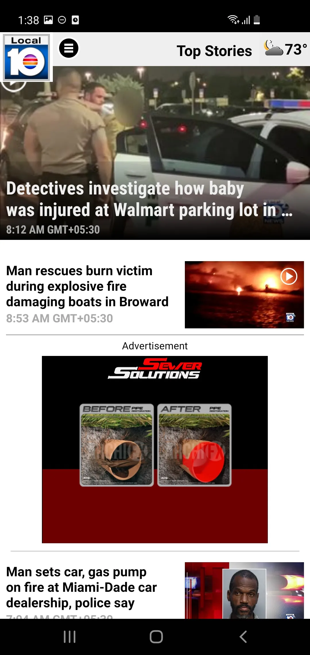 Local 10 - WPLG Miami | Indus Appstore | Screenshot