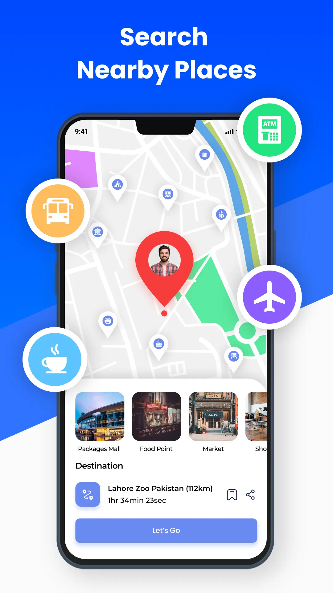 GPS Navigation: GPS Maps | Indus Appstore | Screenshot