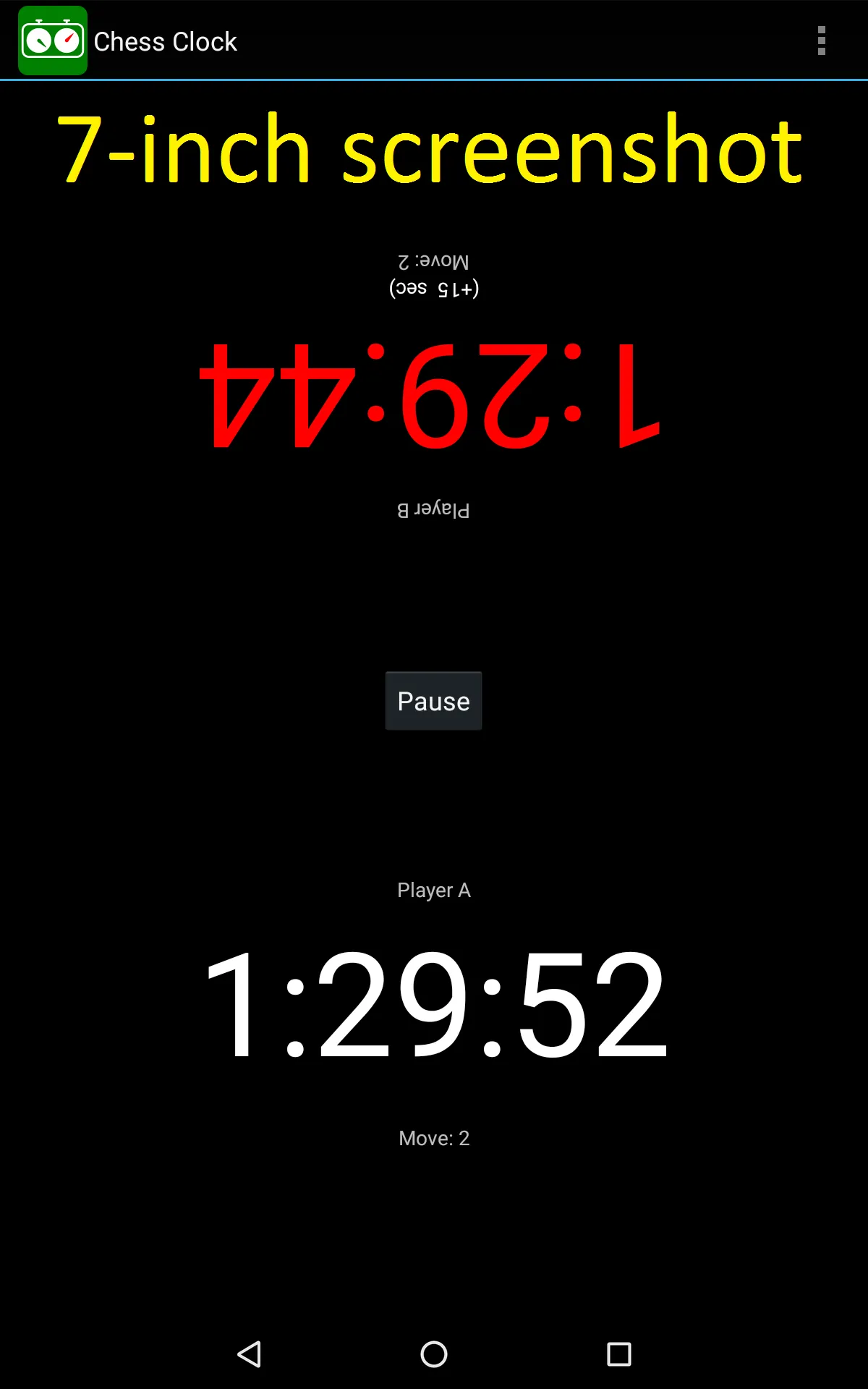 Chess Clock | Indus Appstore | Screenshot