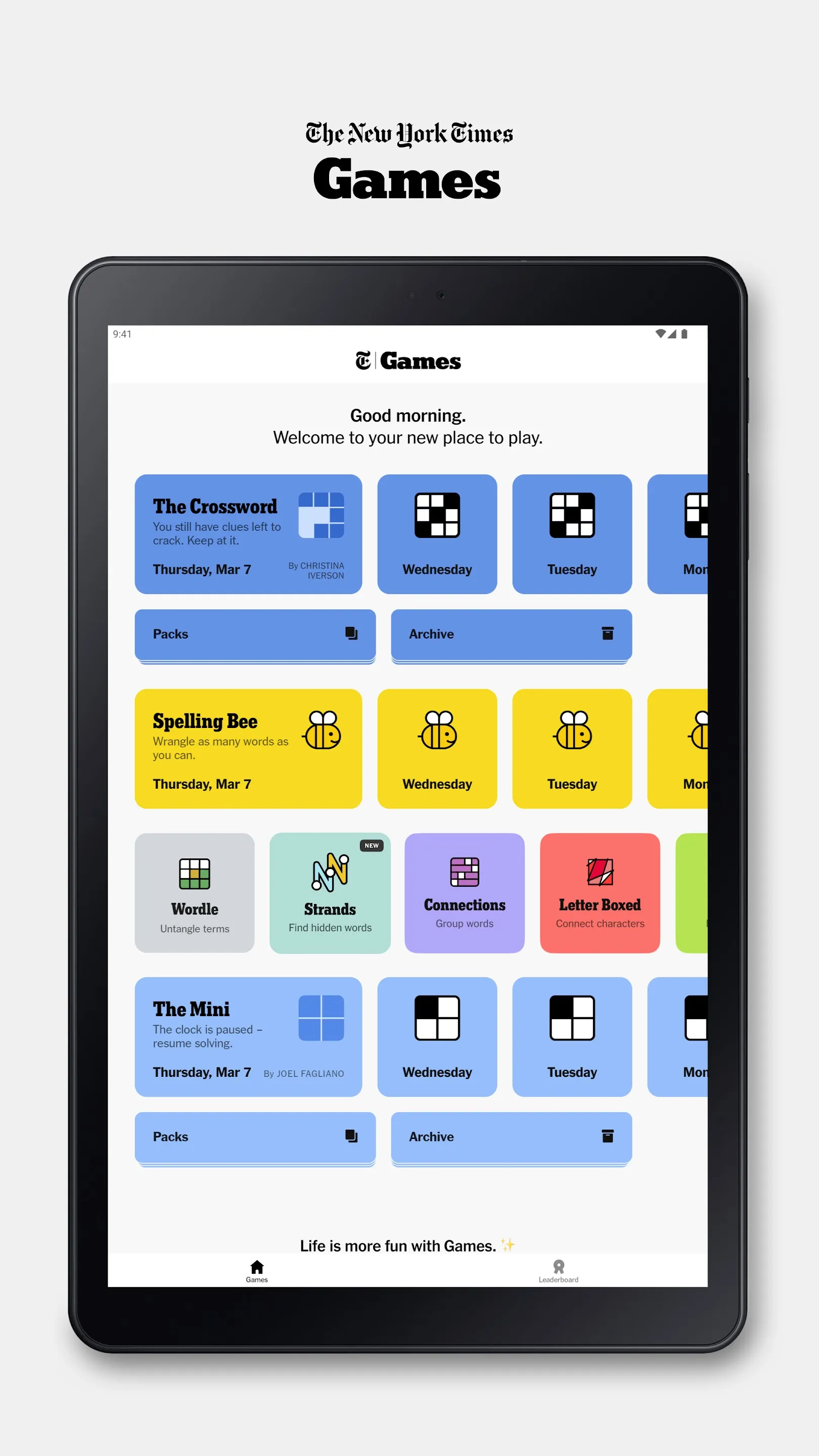 NYT Games: Word, Number, Logic | Indus Appstore | Screenshot