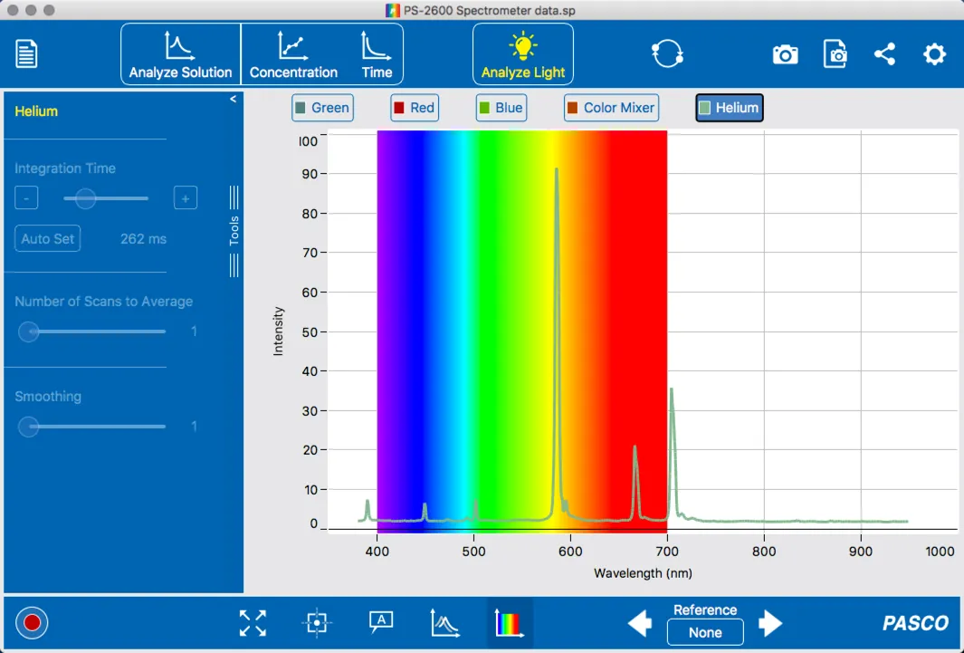 PASCO Spectrometry | Indus Appstore | Screenshot