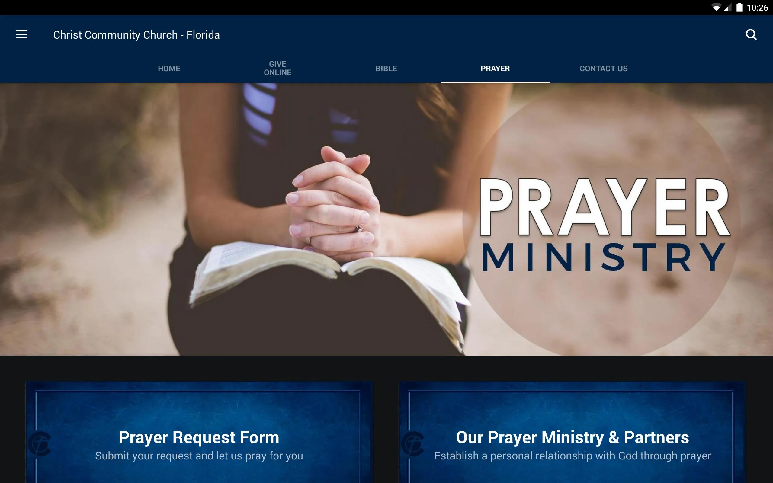 Christ Community Church - FL | Indus Appstore | Screenshot