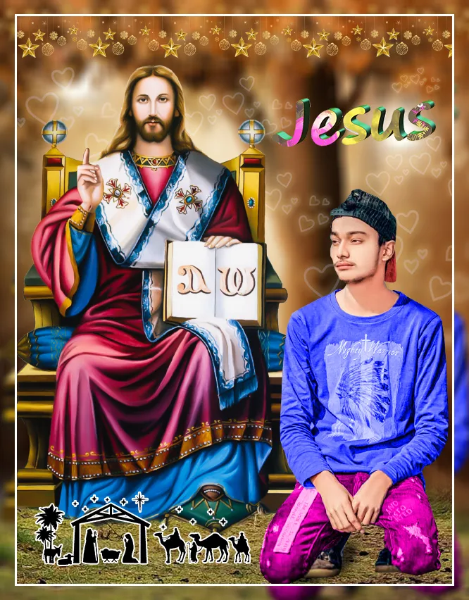 Jesus Photo Frame | Indus Appstore | Screenshot