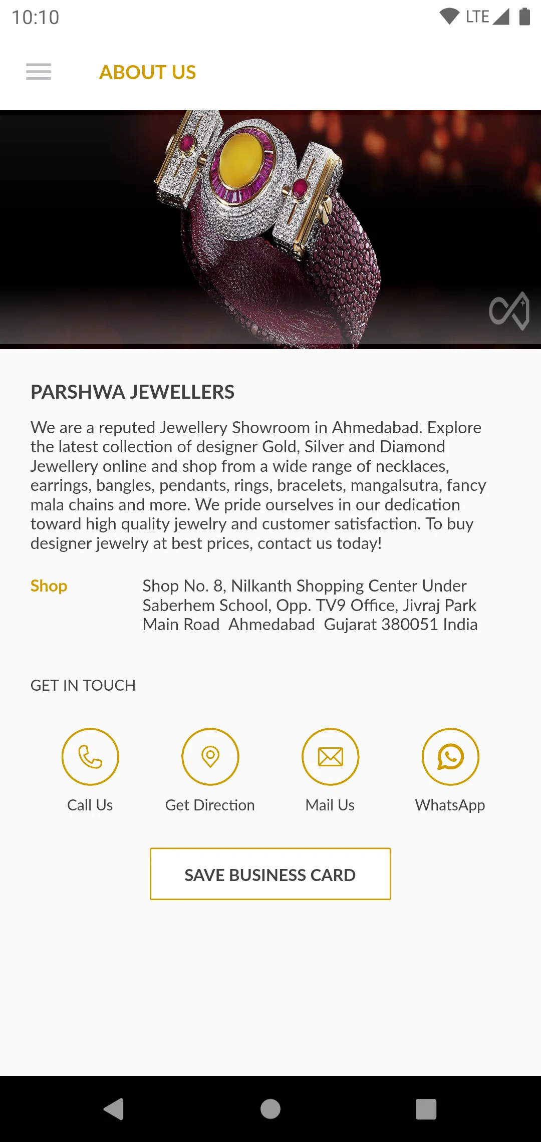 Parshwa Jewellers App | Indus Appstore | Screenshot