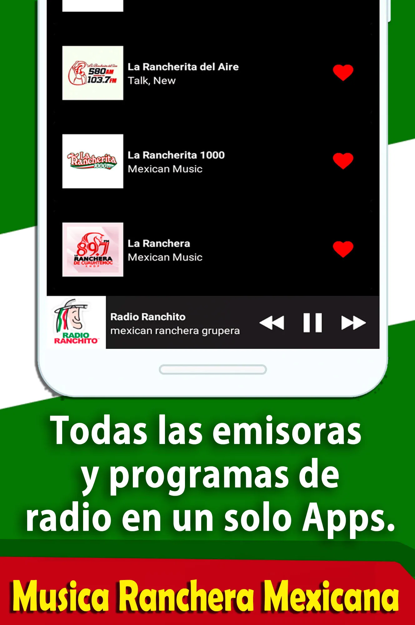 Musica Ranchera Mexicana | Indus Appstore | Screenshot