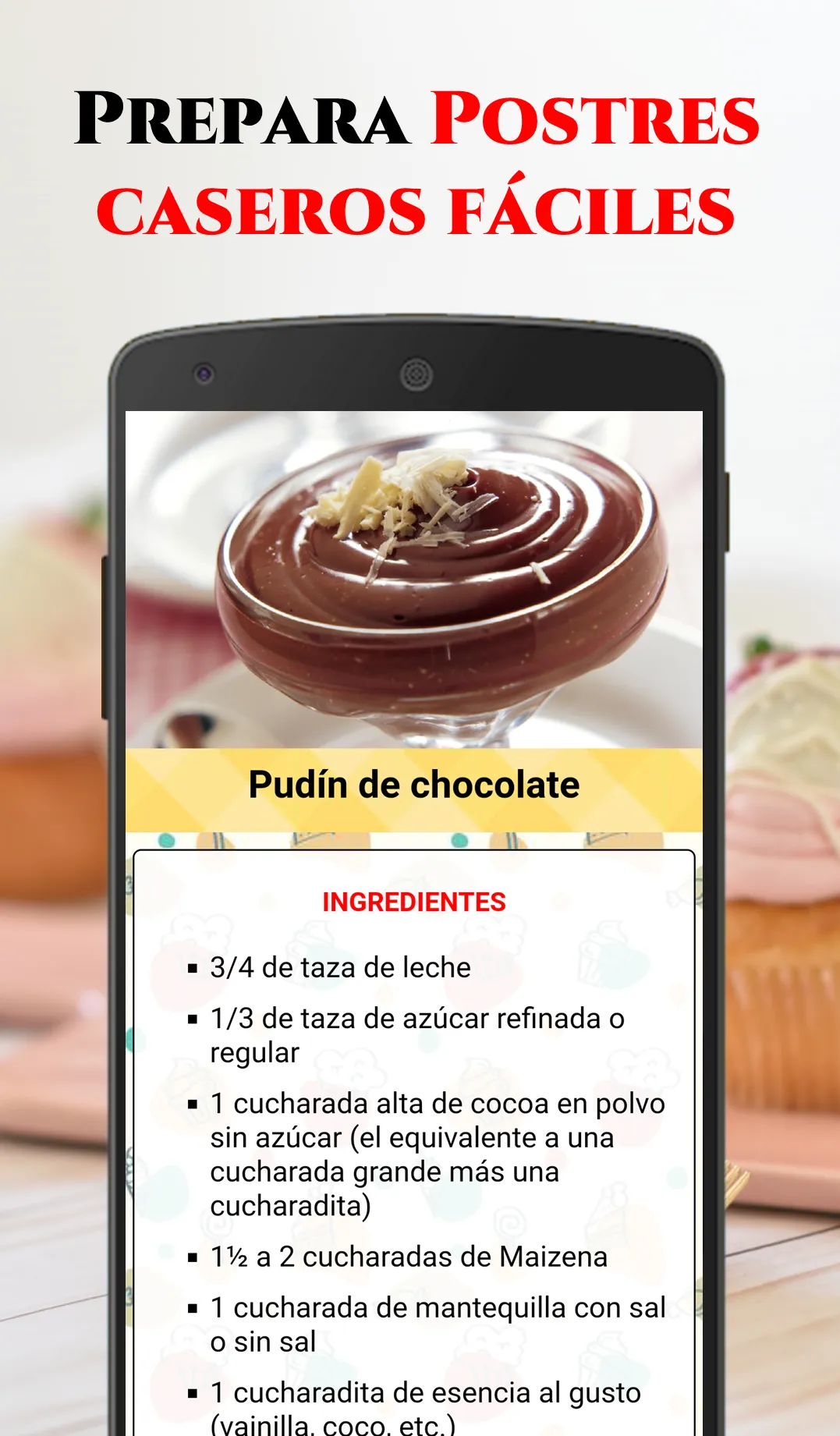 Postres Caseros Fáciles | Indus Appstore | Screenshot