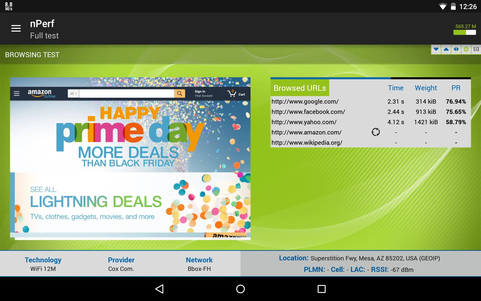 Speed test 4G 5G WiFi & maps | Indus Appstore | Screenshot