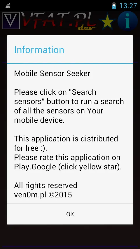 Mobile Sensor Seeker | Indus Appstore | Screenshot