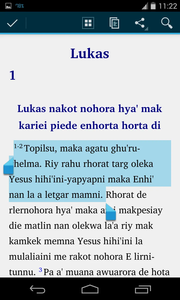 Alkitab Luang | Indus Appstore | Screenshot