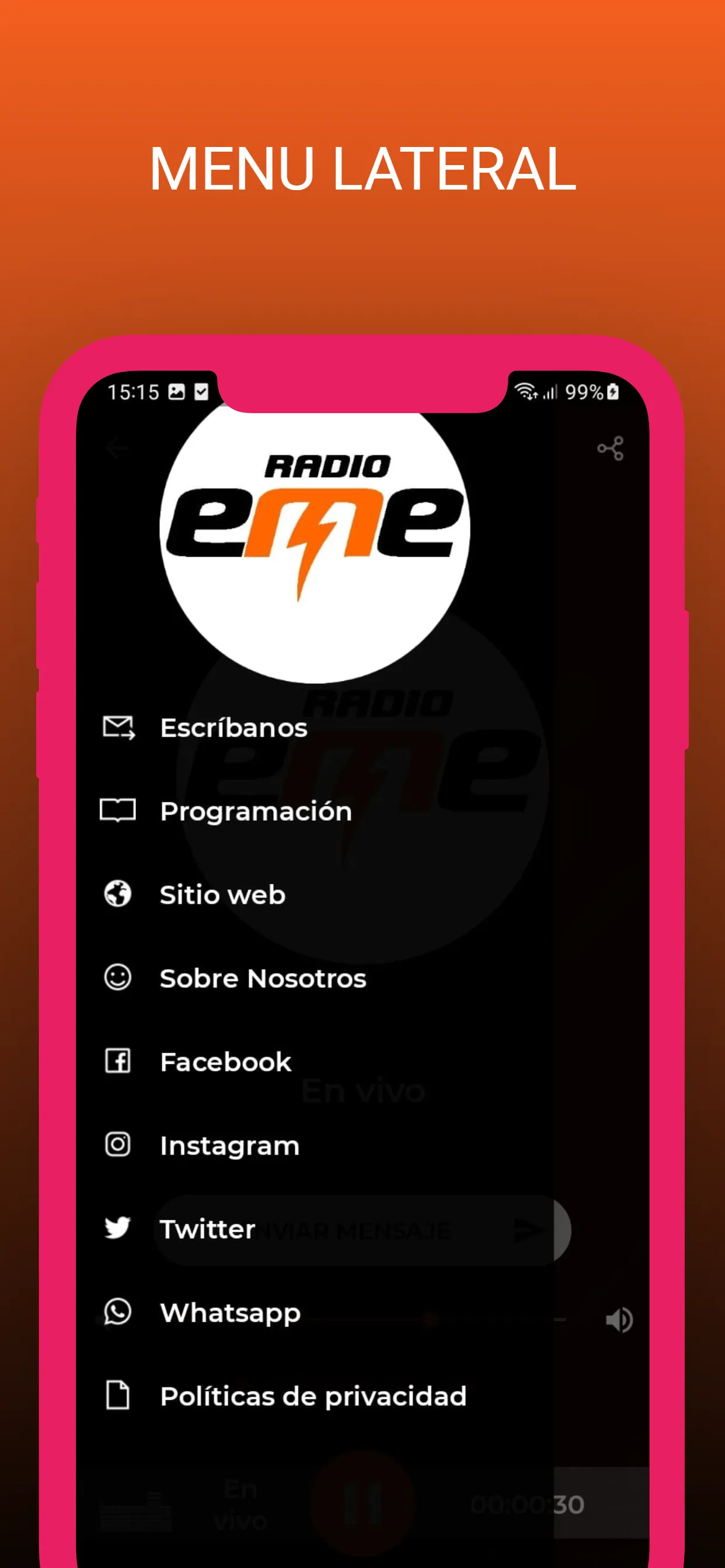 Radio EME | Indus Appstore | Screenshot