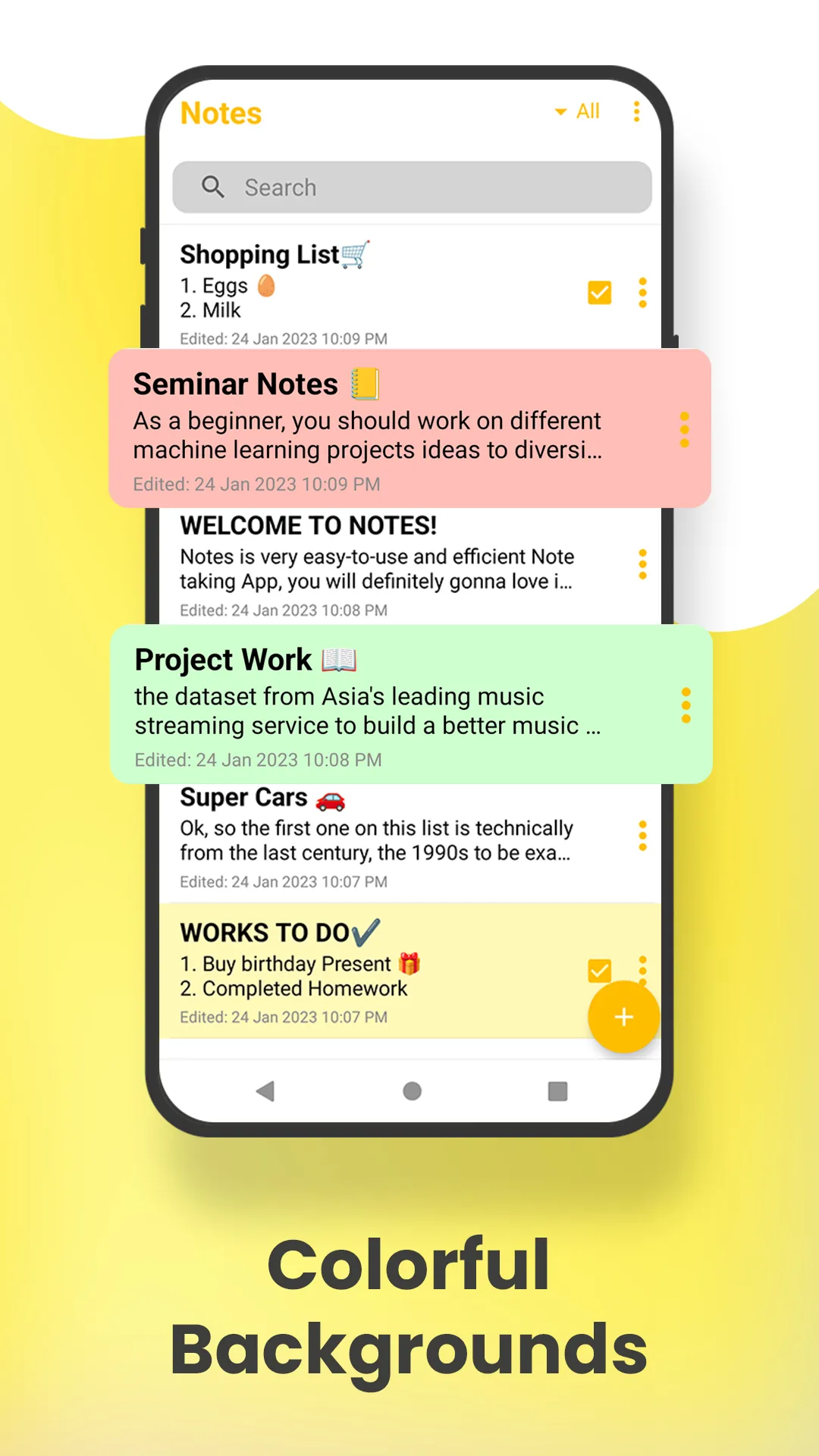 Notes- Lists Notepad Reminders | Indus Appstore | Screenshot