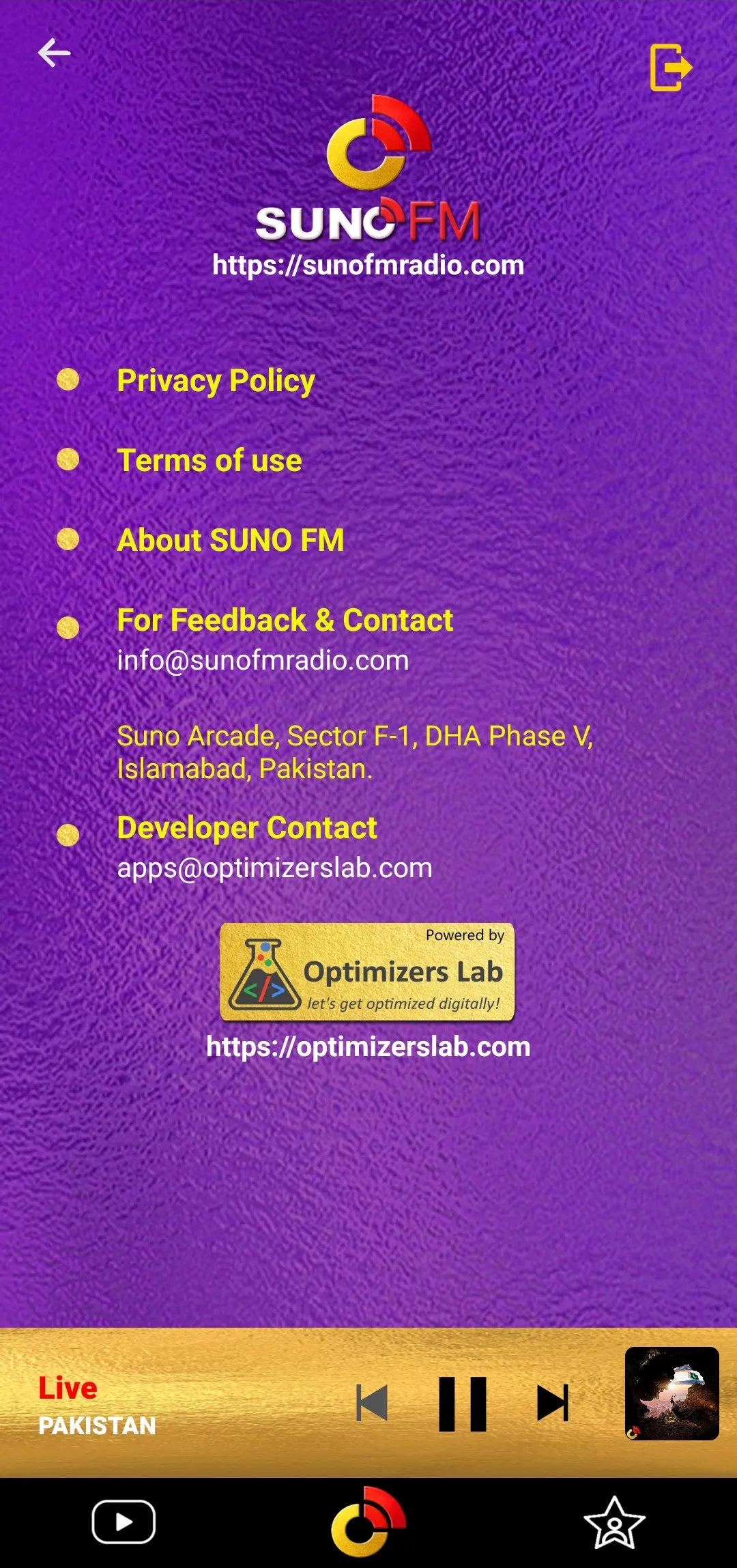 SUNO FM | Indus Appstore | Screenshot