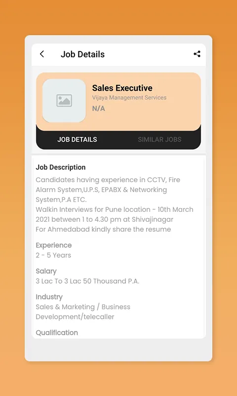 India Jobs | Indus Appstore | Screenshot