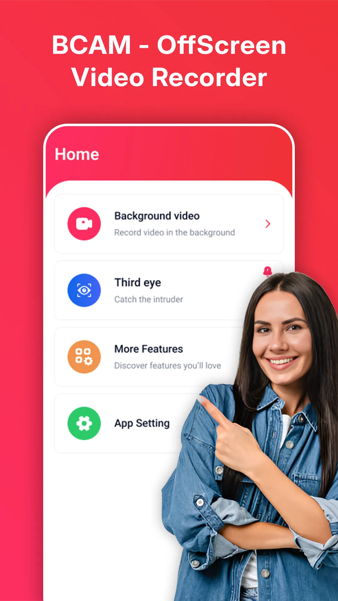 BCAM Background Video Recorder | Indus Appstore | Screenshot