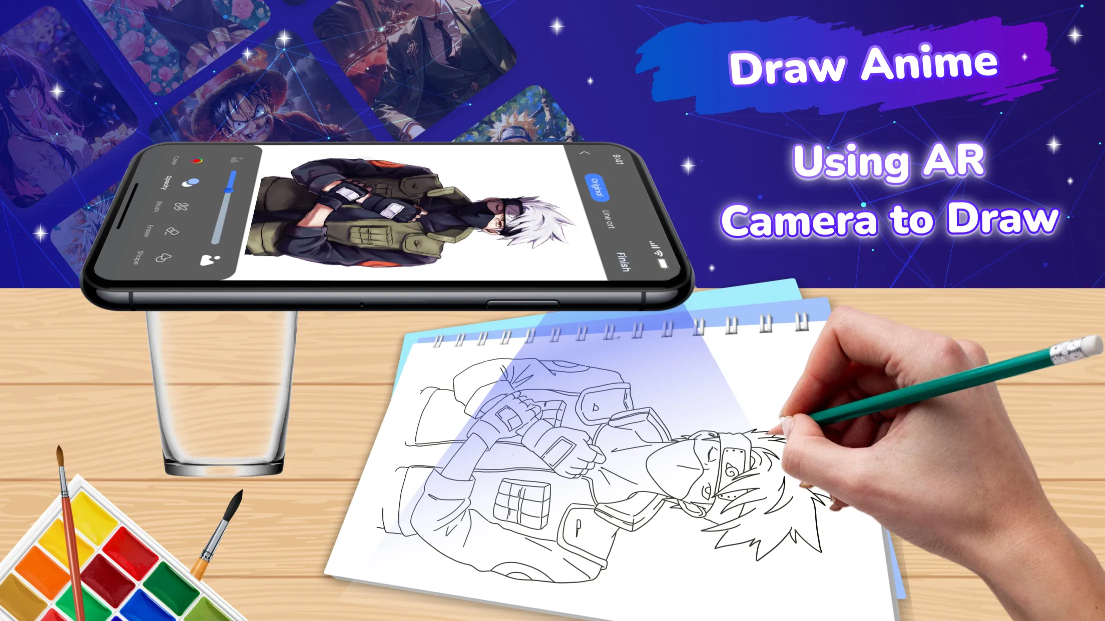 Draw Anime: Paint & Sketch App | Indus Appstore | Screenshot